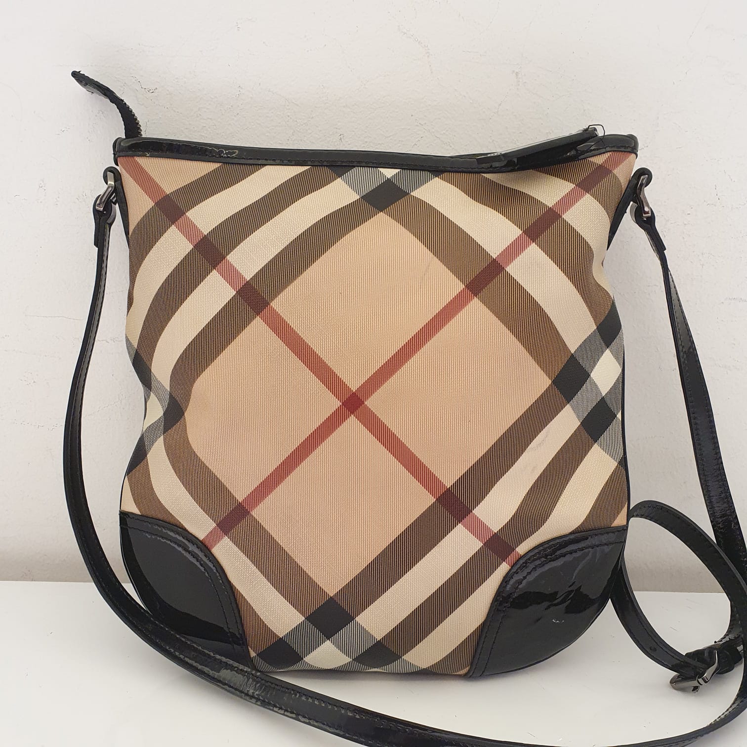 Burberry Supernova Check Dryden Small Crossbody Bag