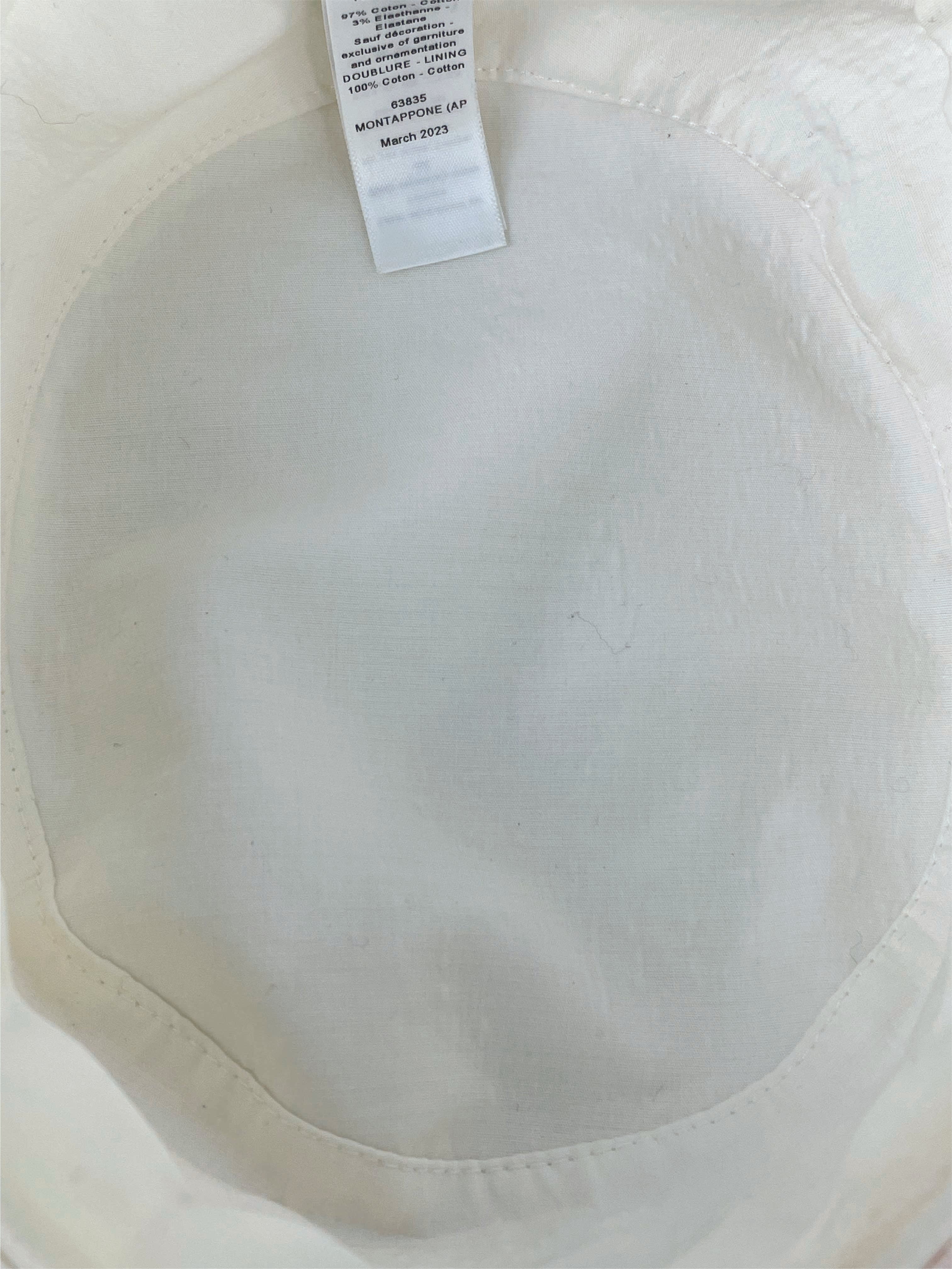 Christian Dior Bicolor Logo Puckett Hat