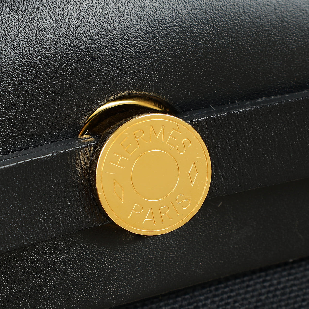 Hermes Noir Retourne Herbag Zip 31 PM Bag