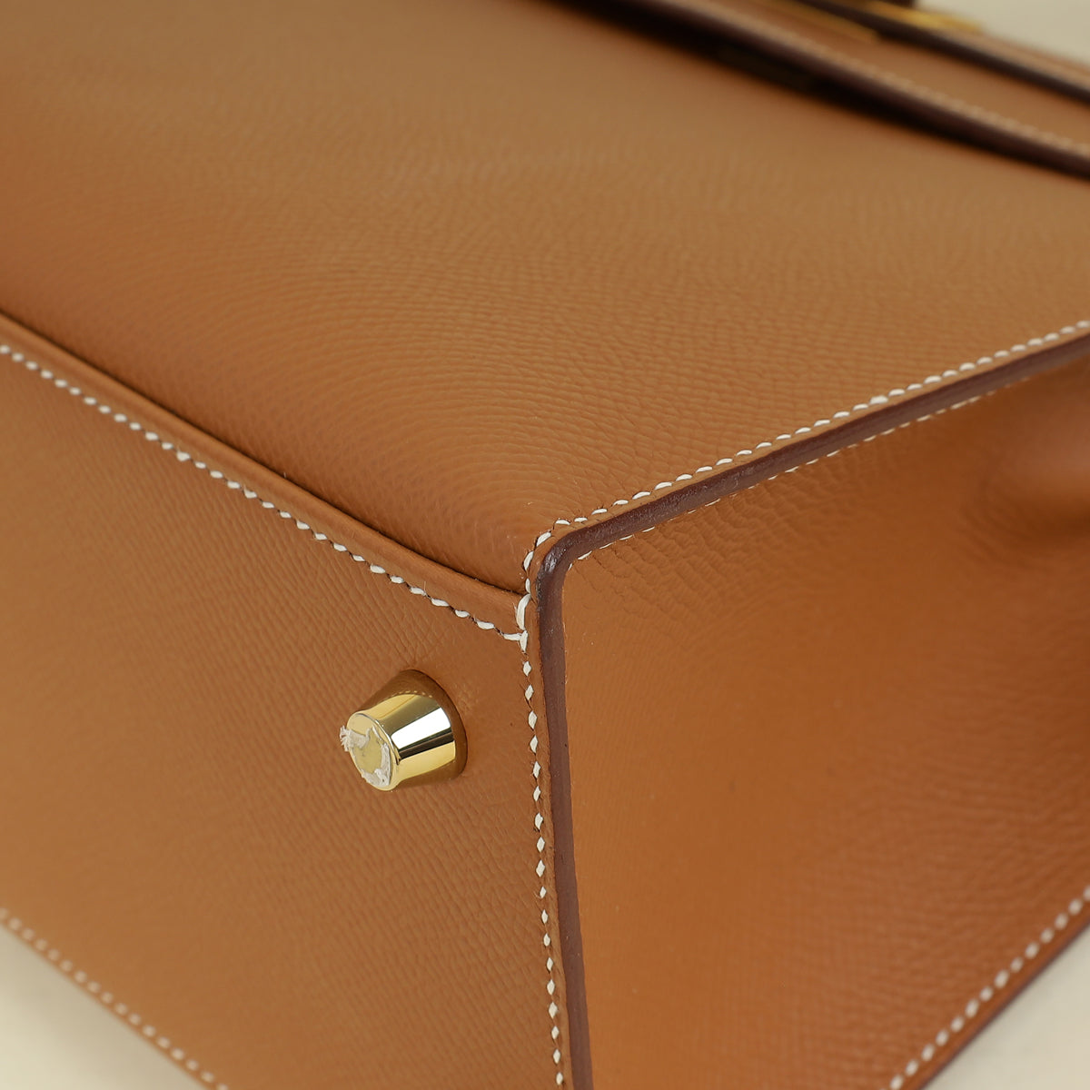 Hermes Gold Kelly 25 Sellier Bag