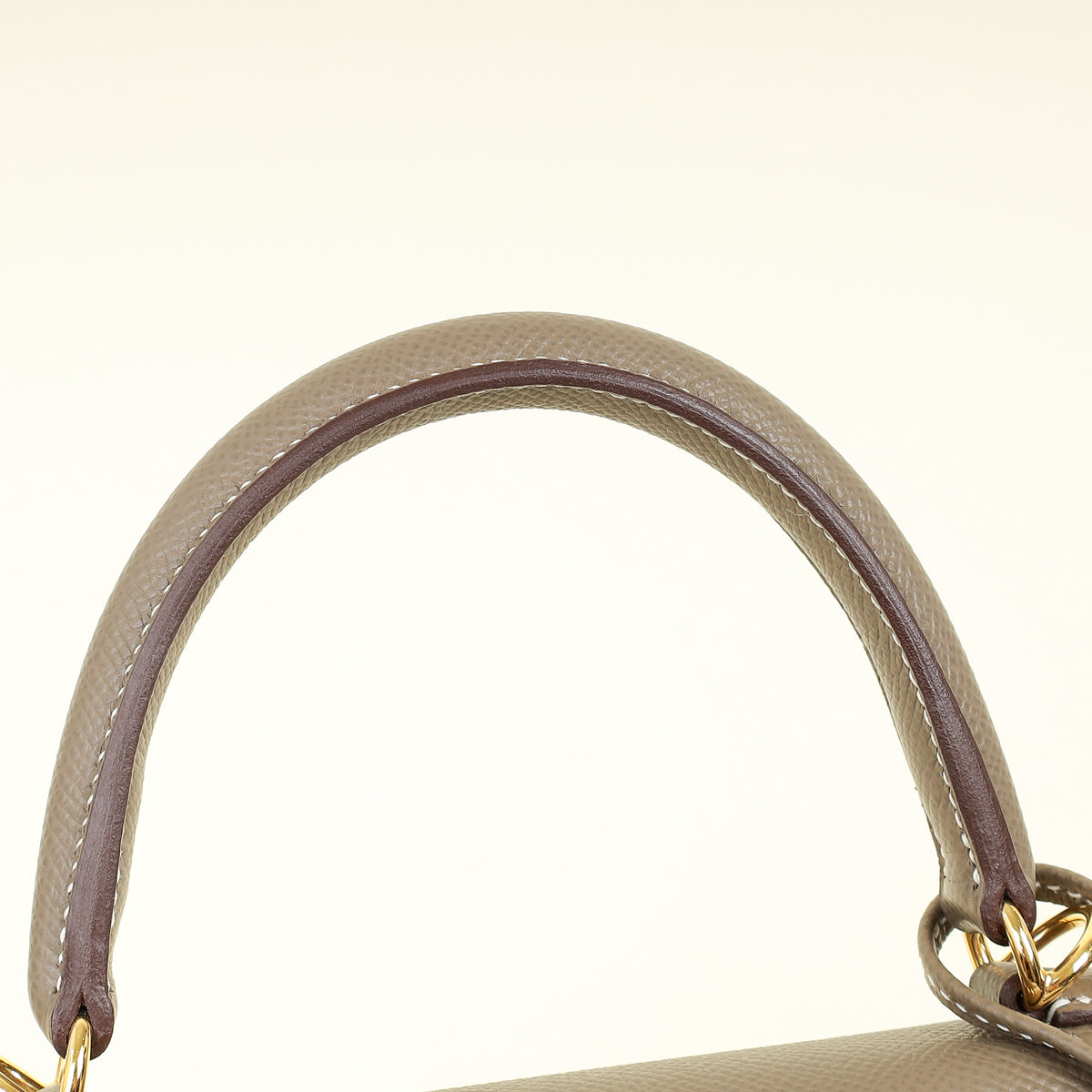 Hermes Etoupe Sellier Kelly 25 Bag