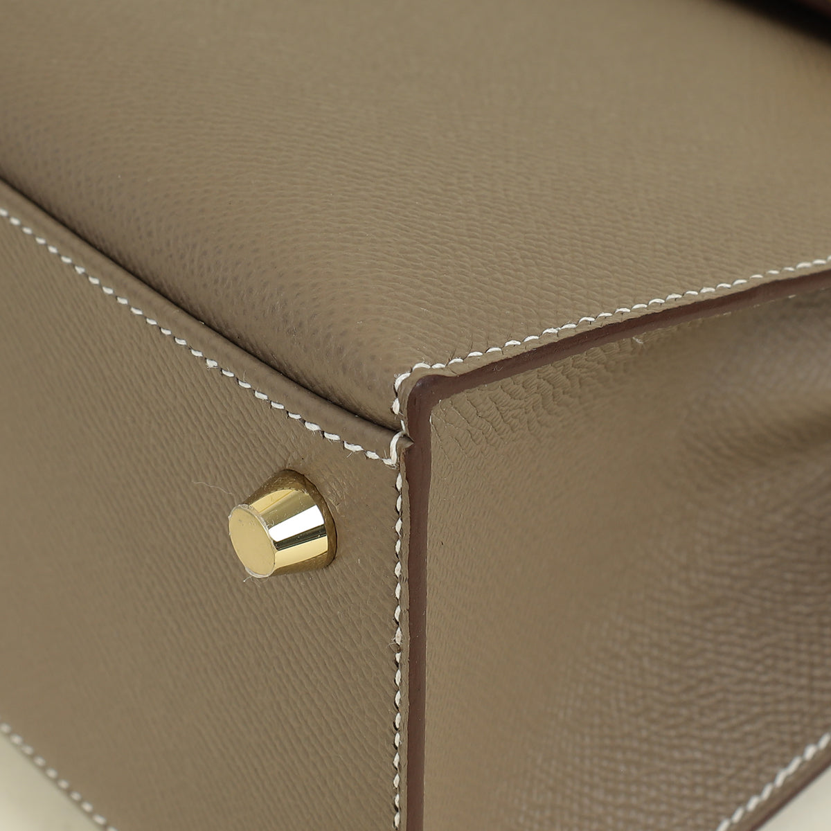 Hermes Etoupe Sellier Kelly 25 Bag