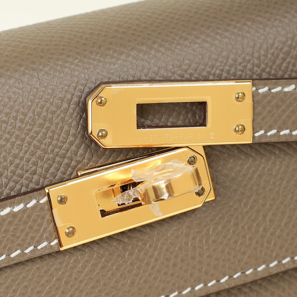Hermes Etoupe Sellier Kelly 25 Bag