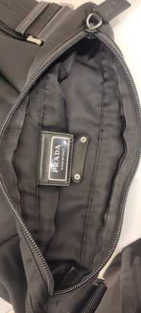 Prada Black Nylon Crossbody Bag