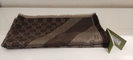 Gucci Brown GG Scarf