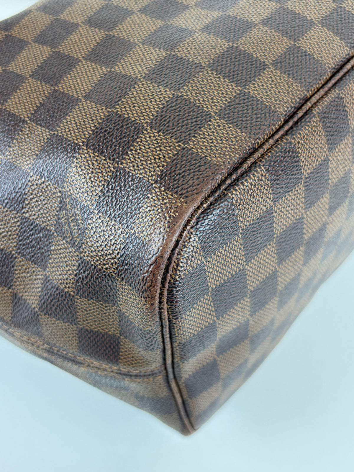 Louis Vuitton Damier Ebene Neverfull MM Bag