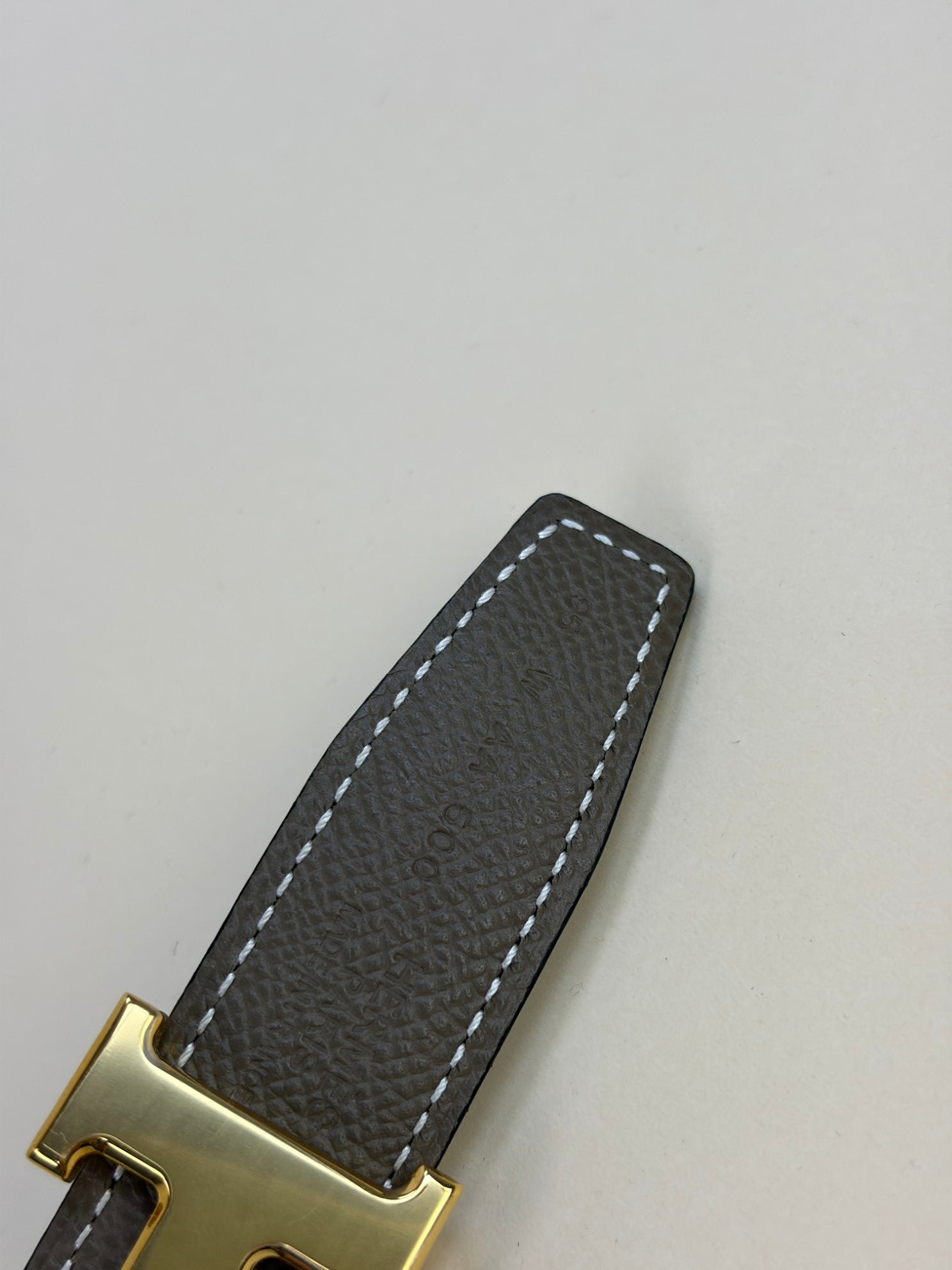 Hermes Bicolor Mini Constance 24mm Buckle Belt