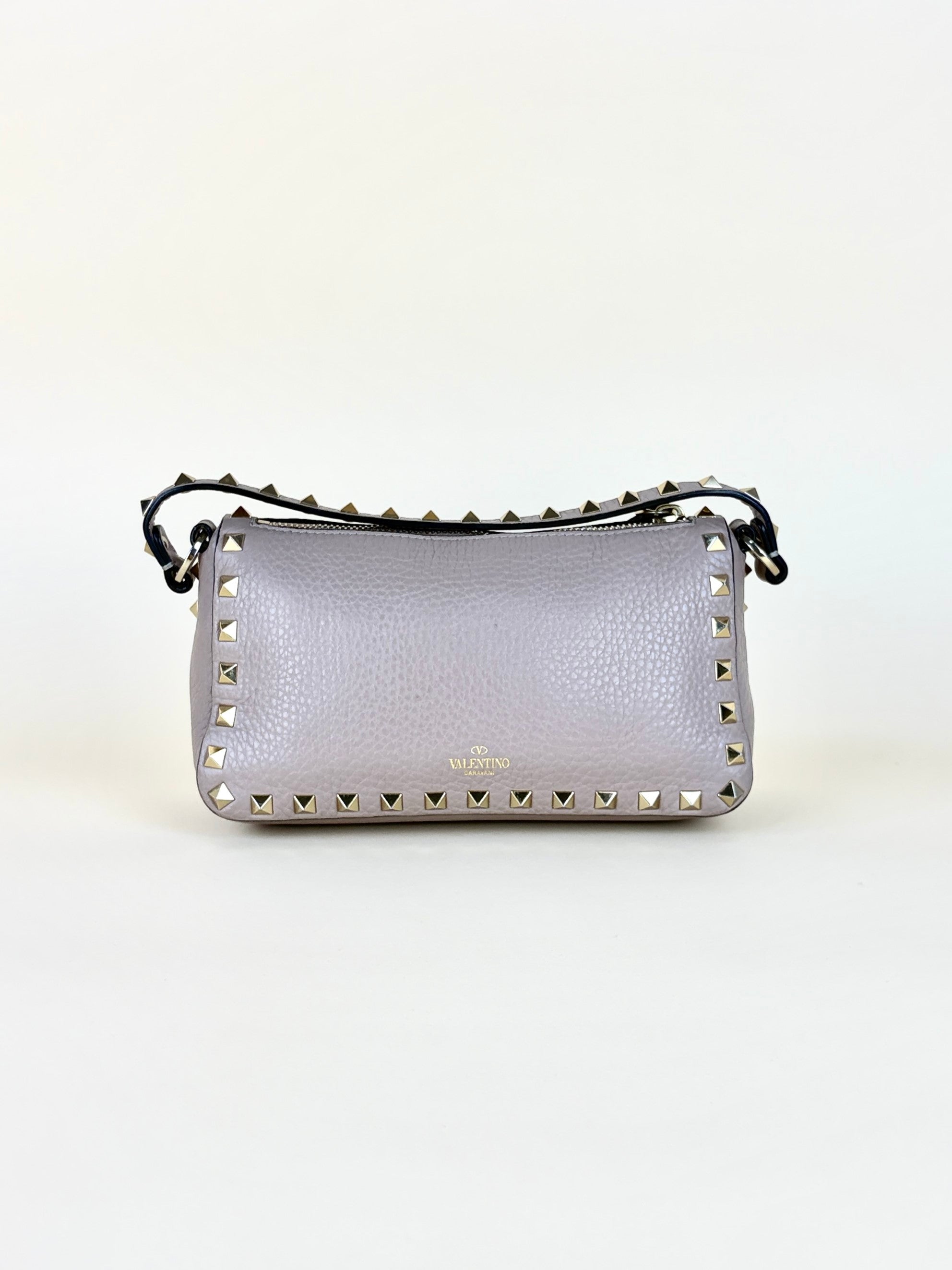 Valentino Nude Small Rockstud Crossbody Bag