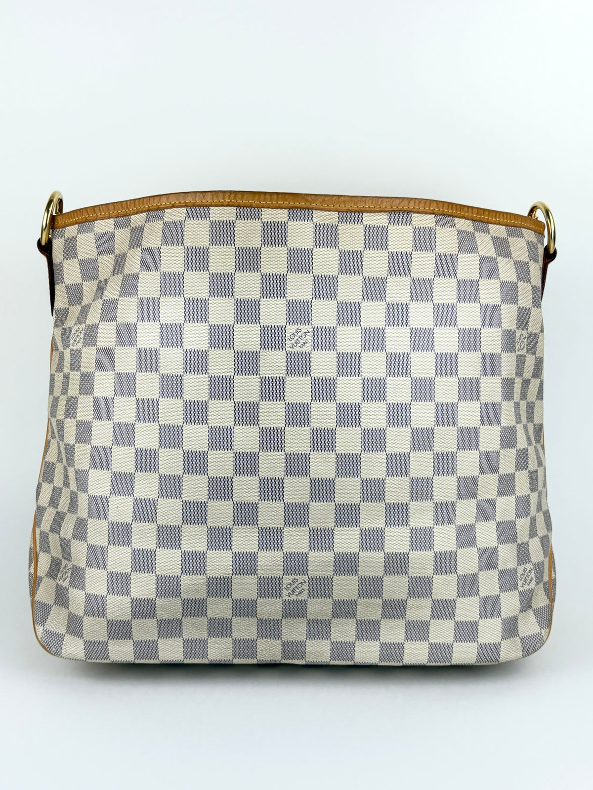 louis Vuitton Damier Azur canvas delightful shoulder bag