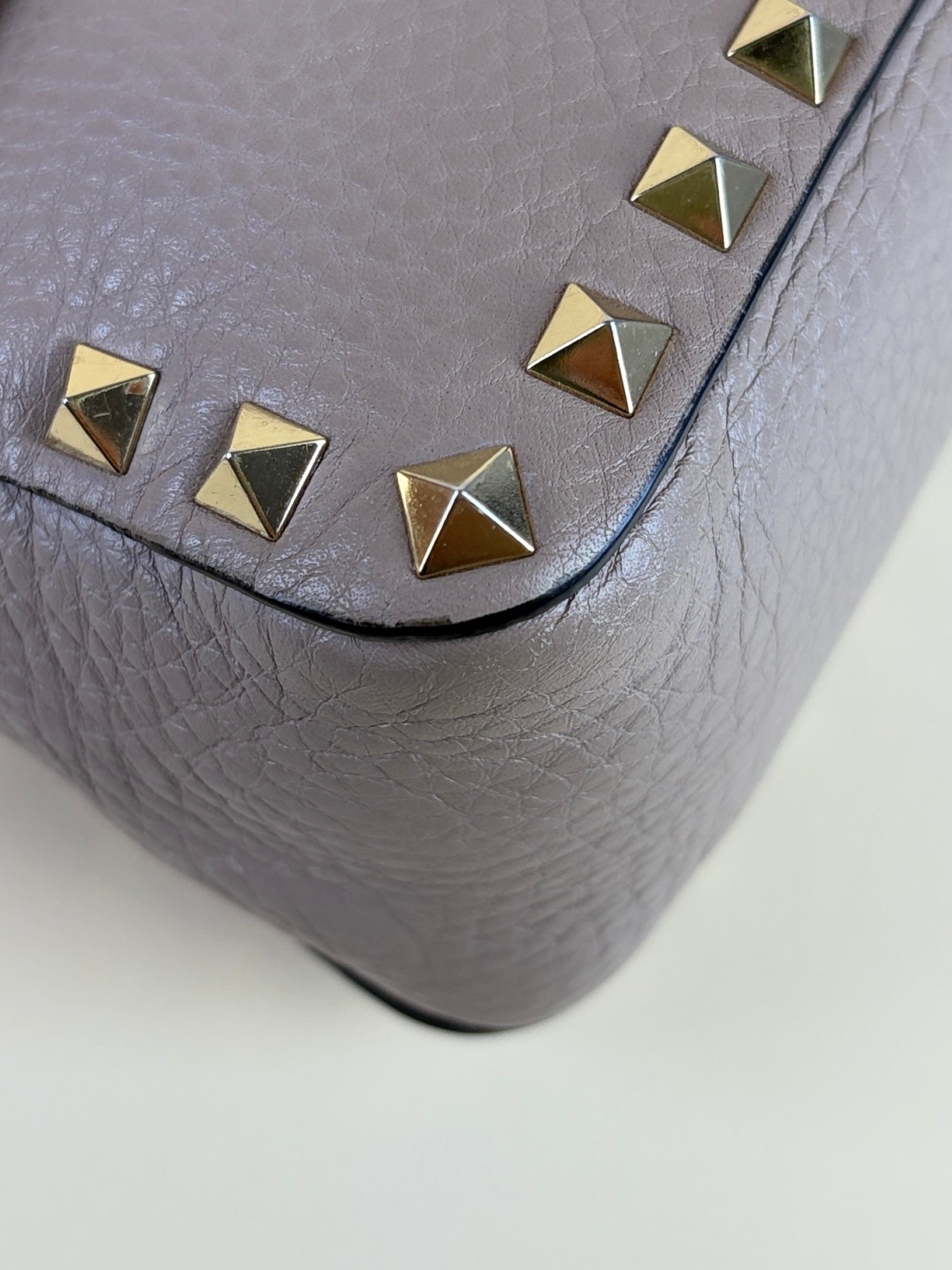 Valentino Nude Small Rockstud Crossbody Bag