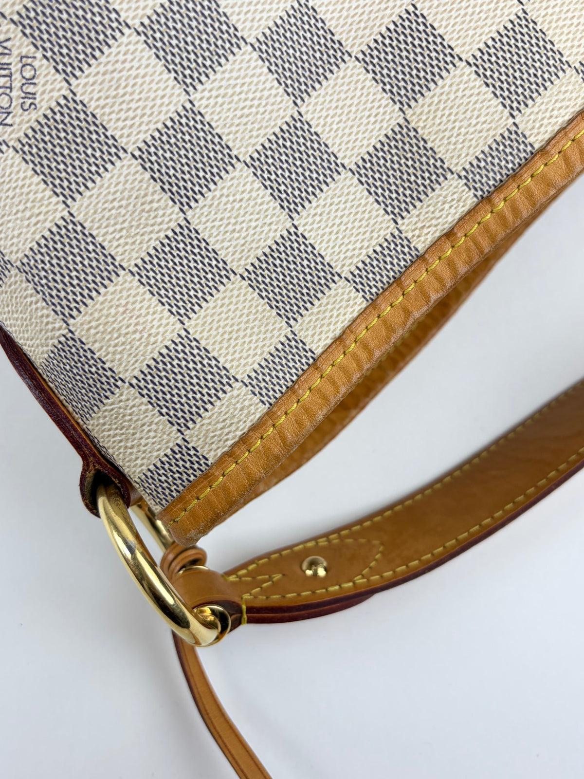 louis Vuitton Damier Azur canvas delightful shoulder bag