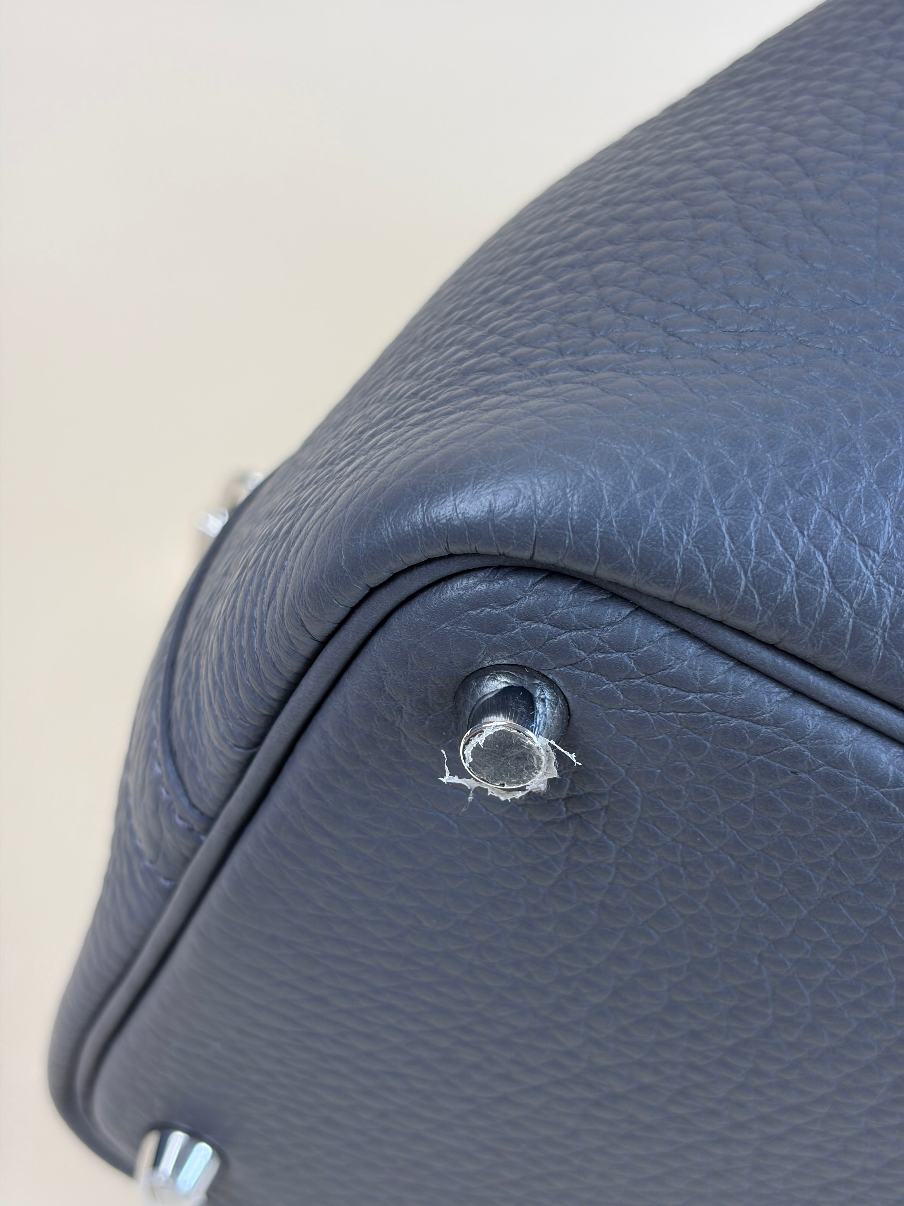 Hermes Gris Misty Picotin Lock 18 Bag