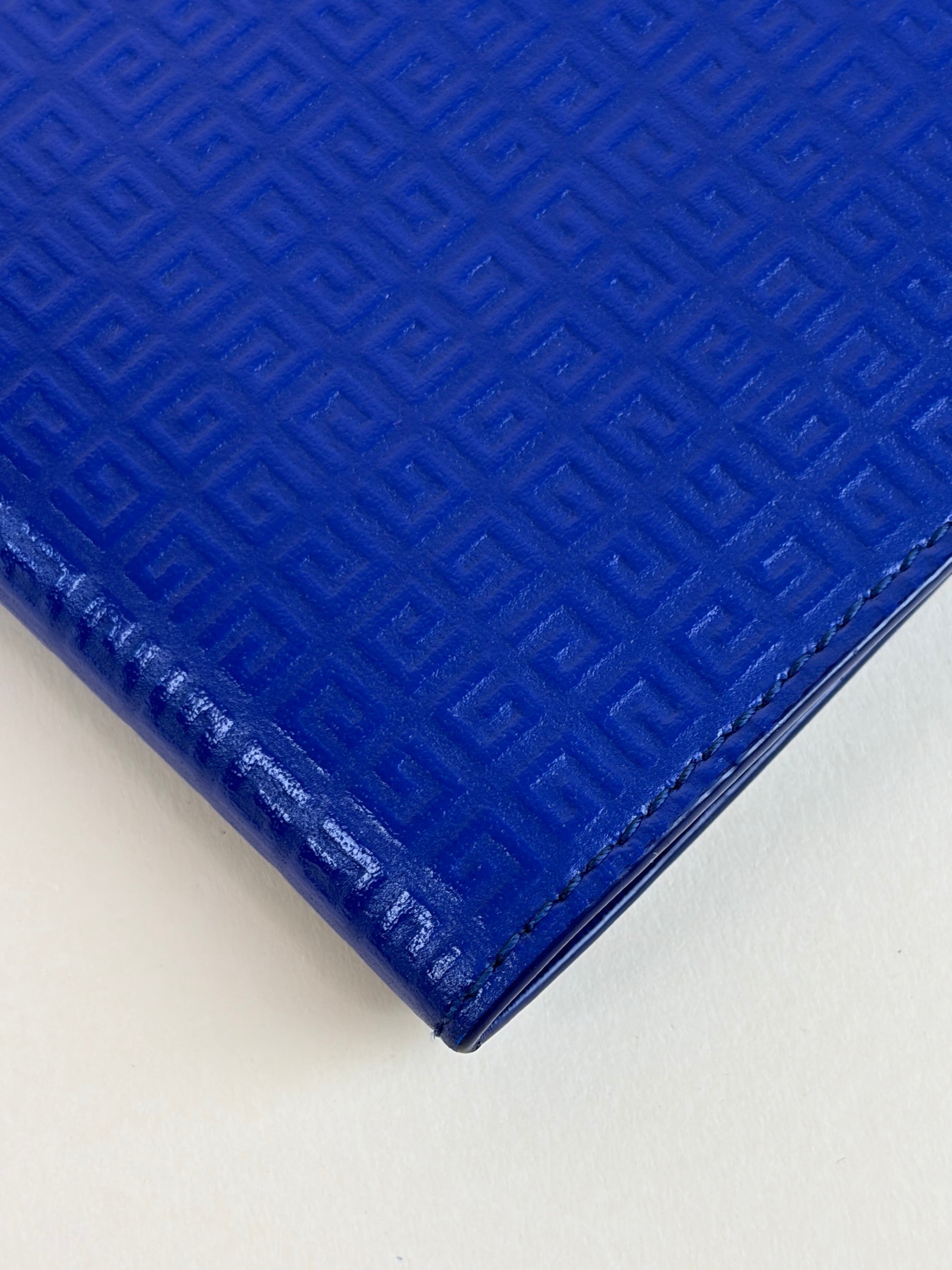 Givenchy Blue Ocean 4G Embossed Bifold Wallet