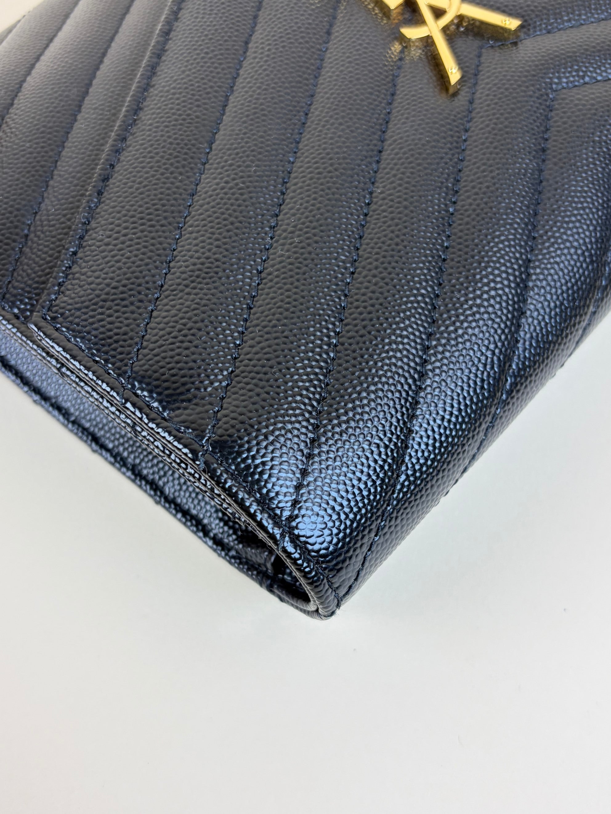 YSL Cassandre envelope pouch