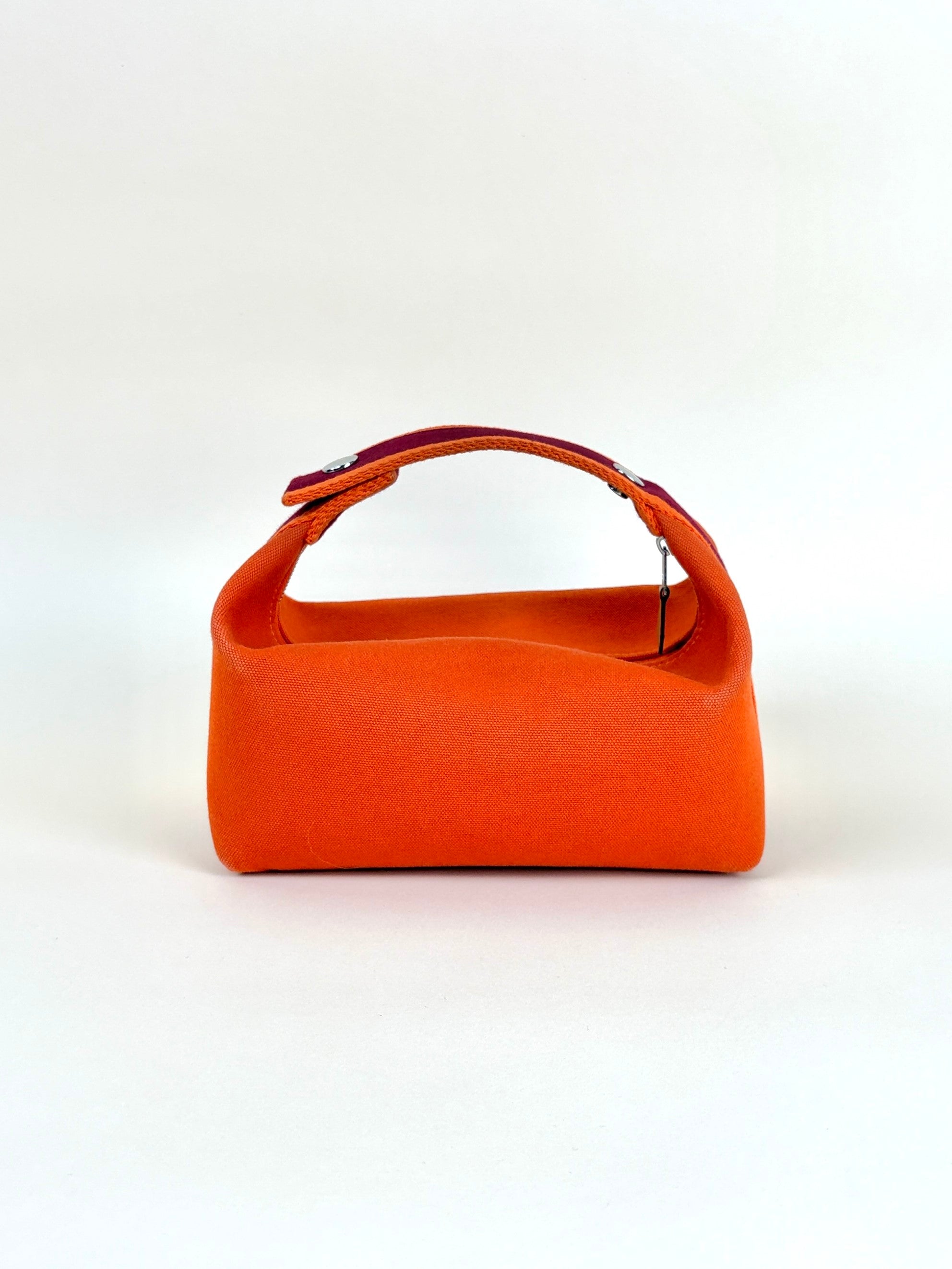 Hermes Orange Bride A Brac Small Case