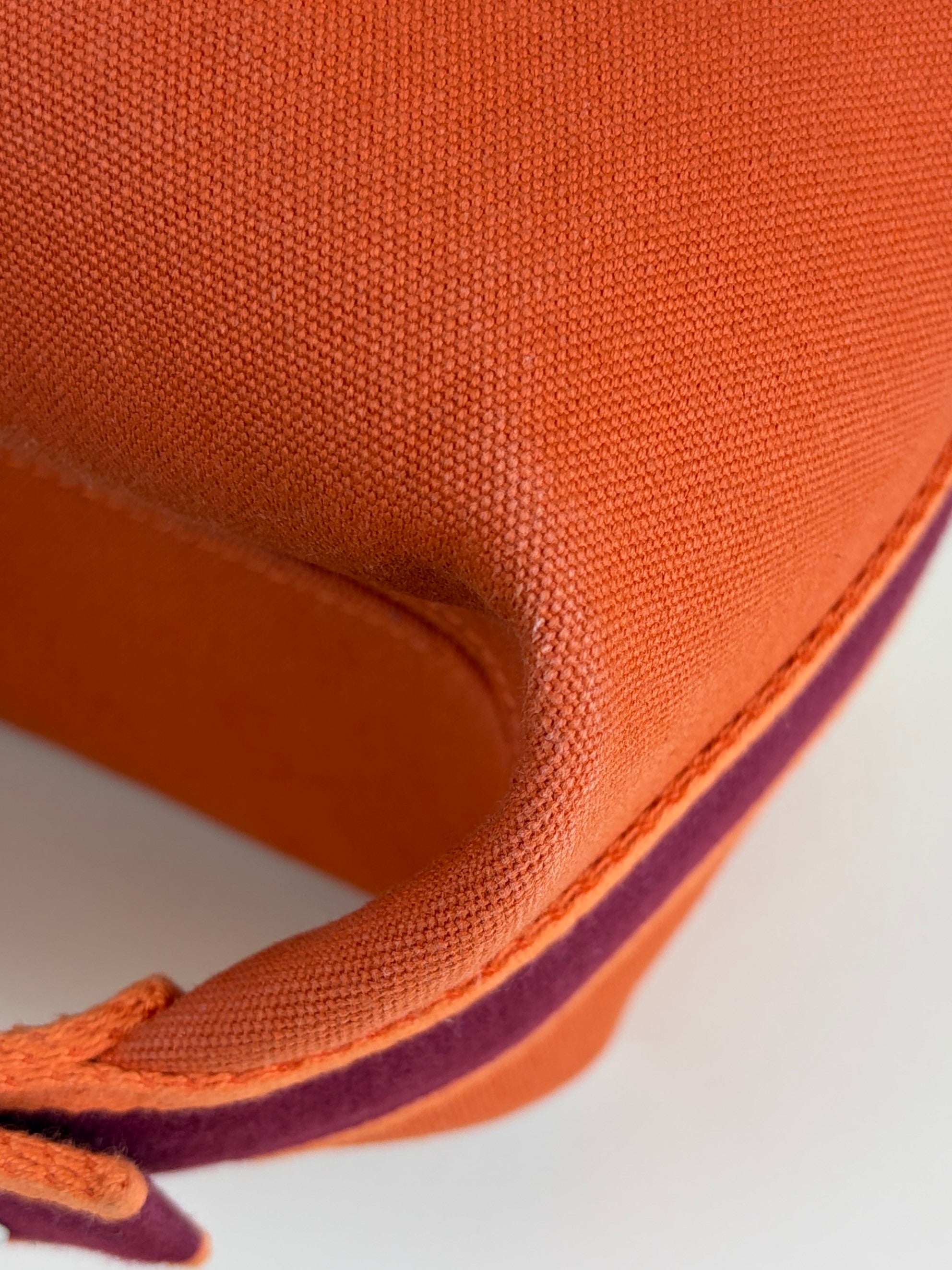 Hermes Orange Bride A Brac Small Case