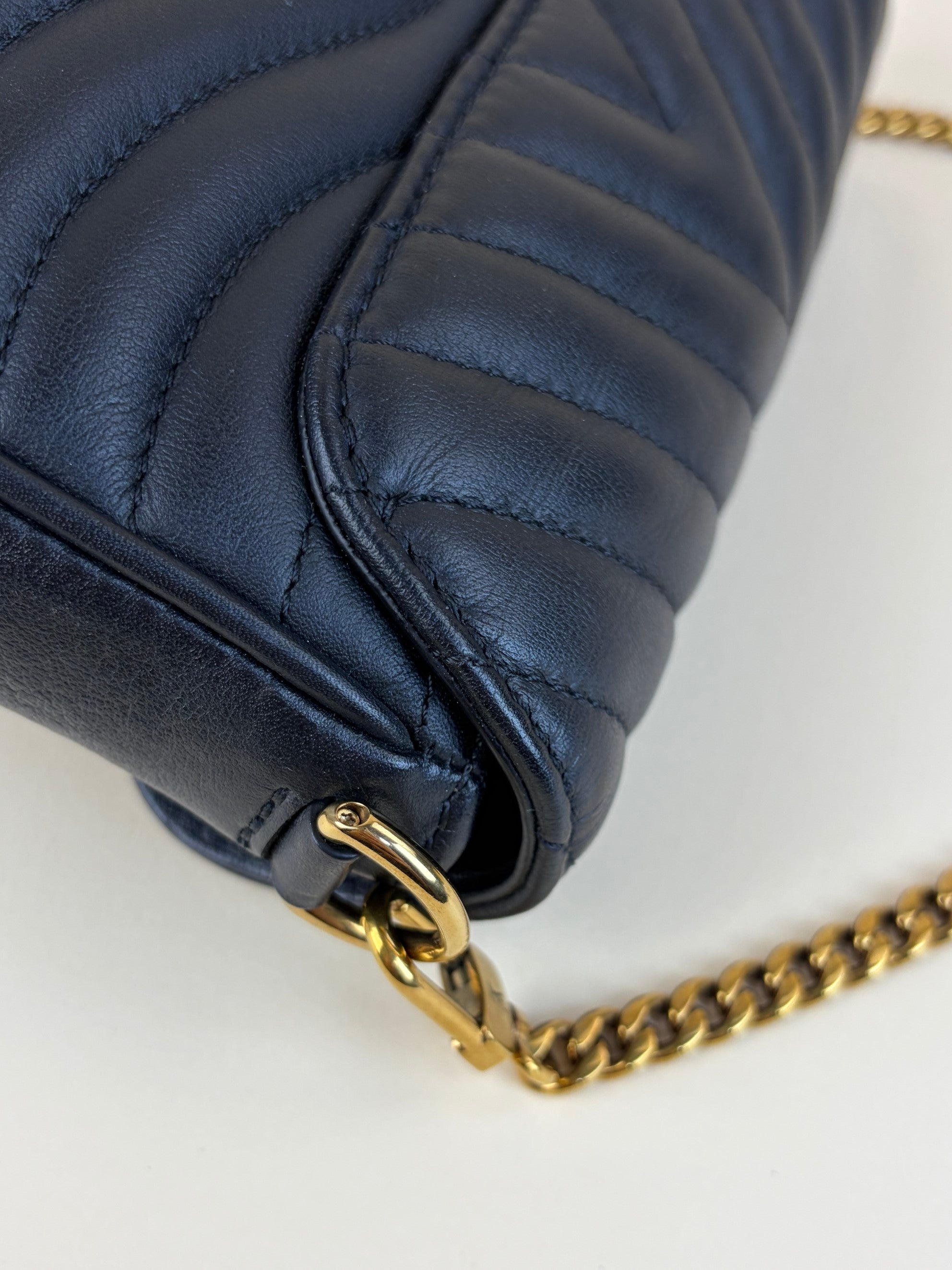 louis Vuitton black calfskin new wave multi pochette bag