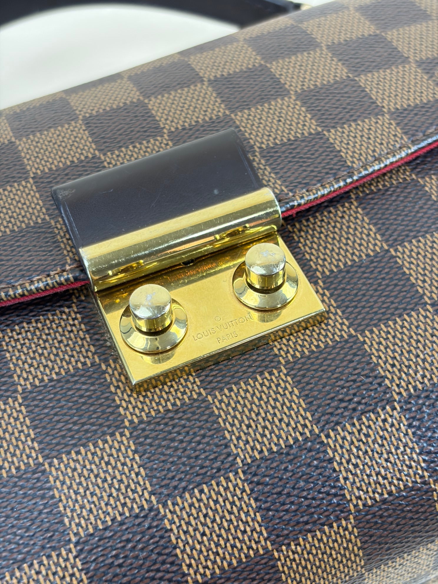 Louis Vuitton Damier Ebene top handle