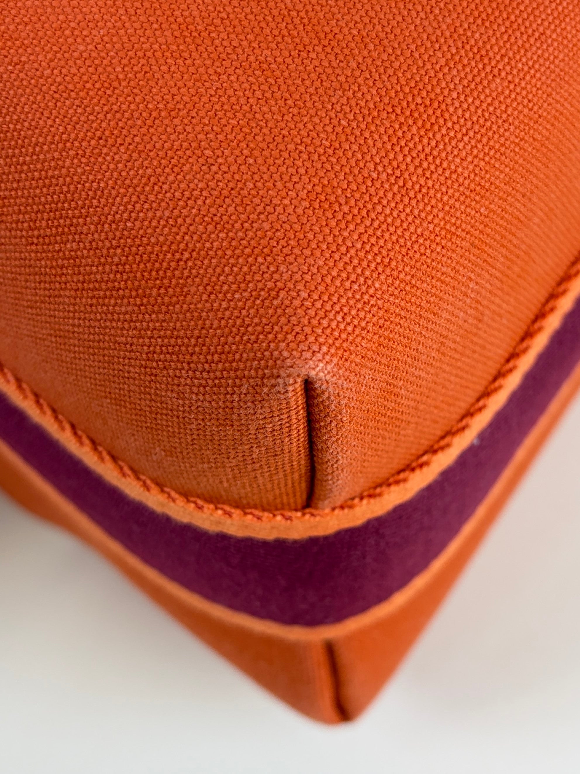 Hermes Orange Bride A Brac Small Case