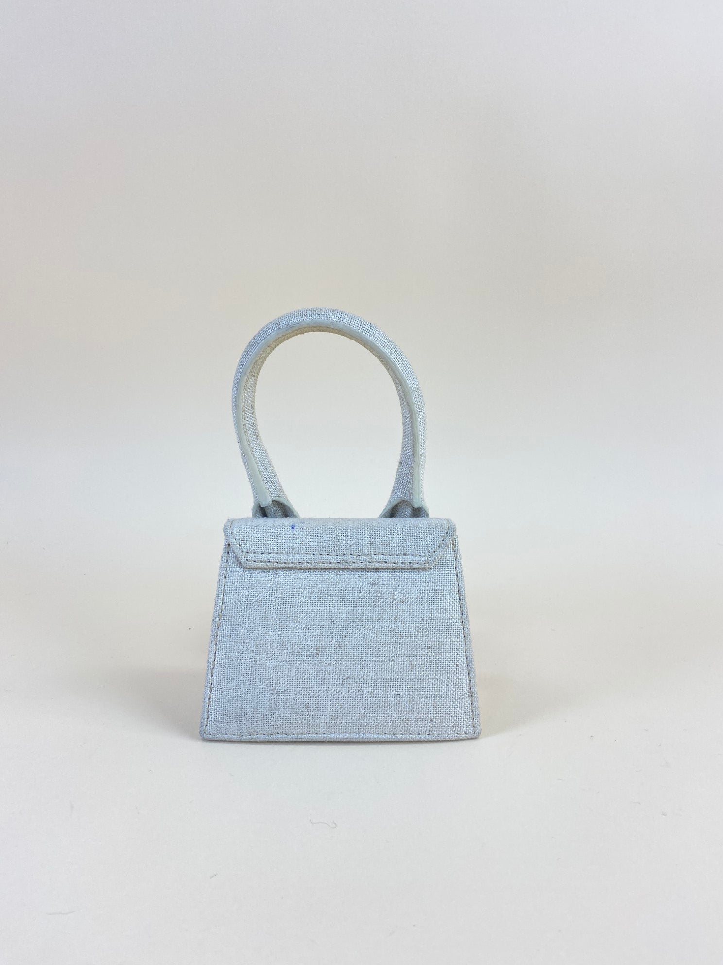 Jacquemus le Chiquita canvas beige mini crossbody