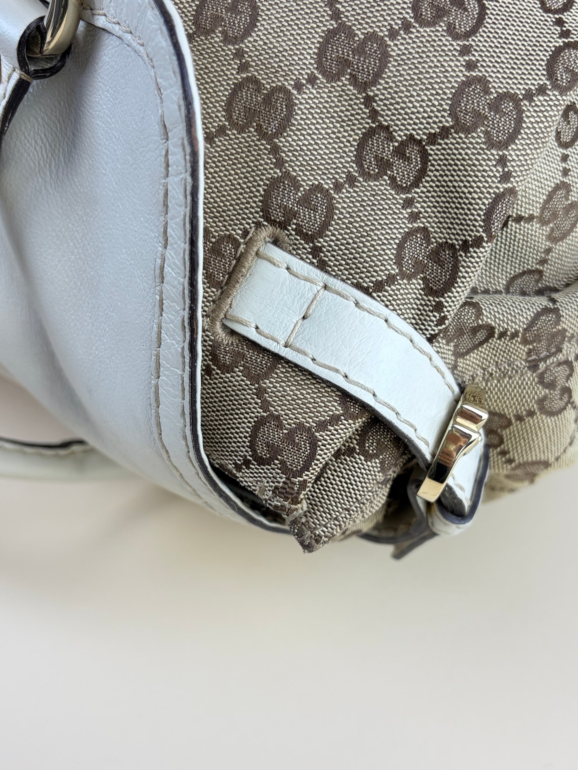 Gucci Bicolor GG Shoulder Bag