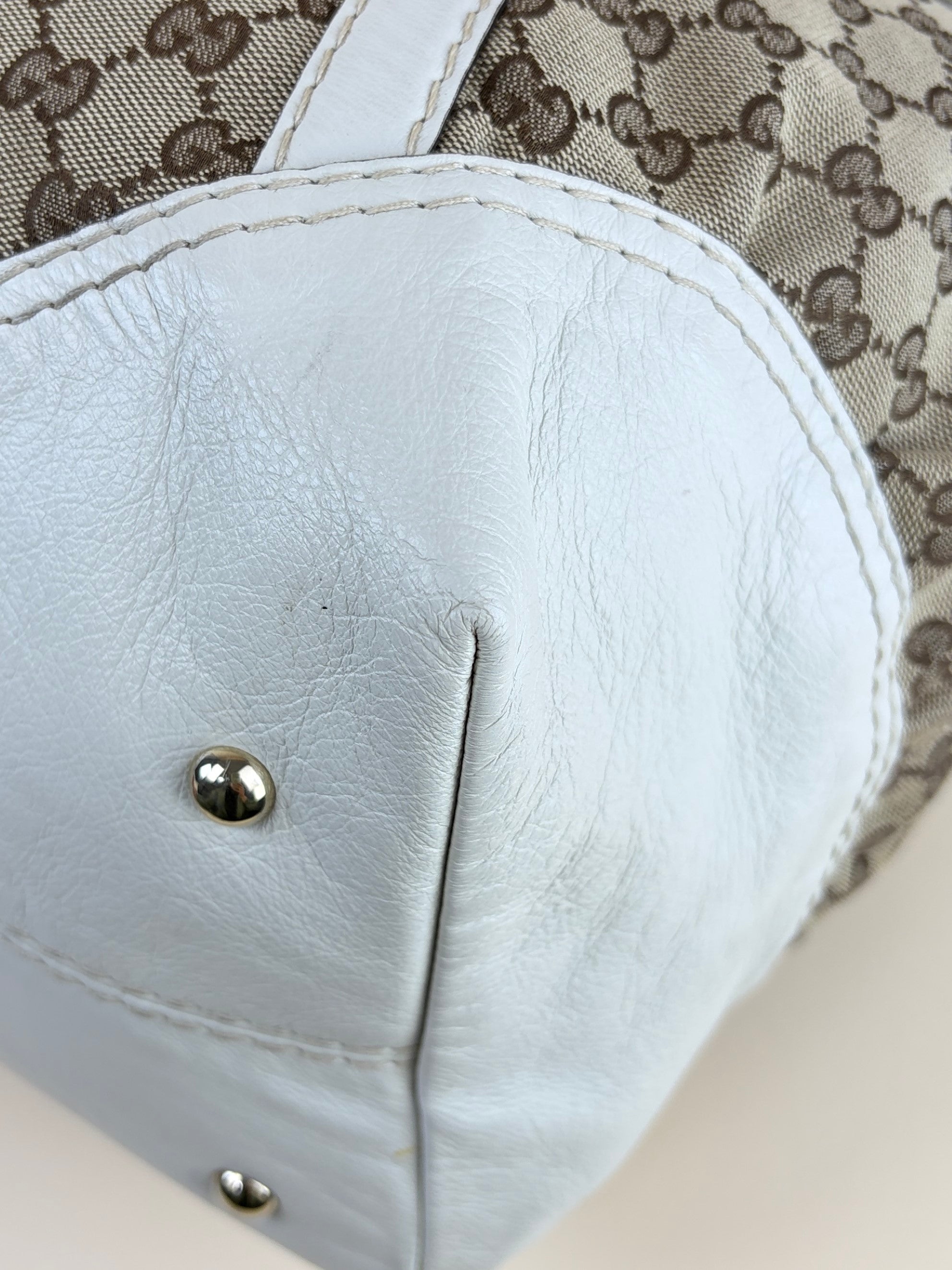 Gucci Bicolor GG Shoulder Bag