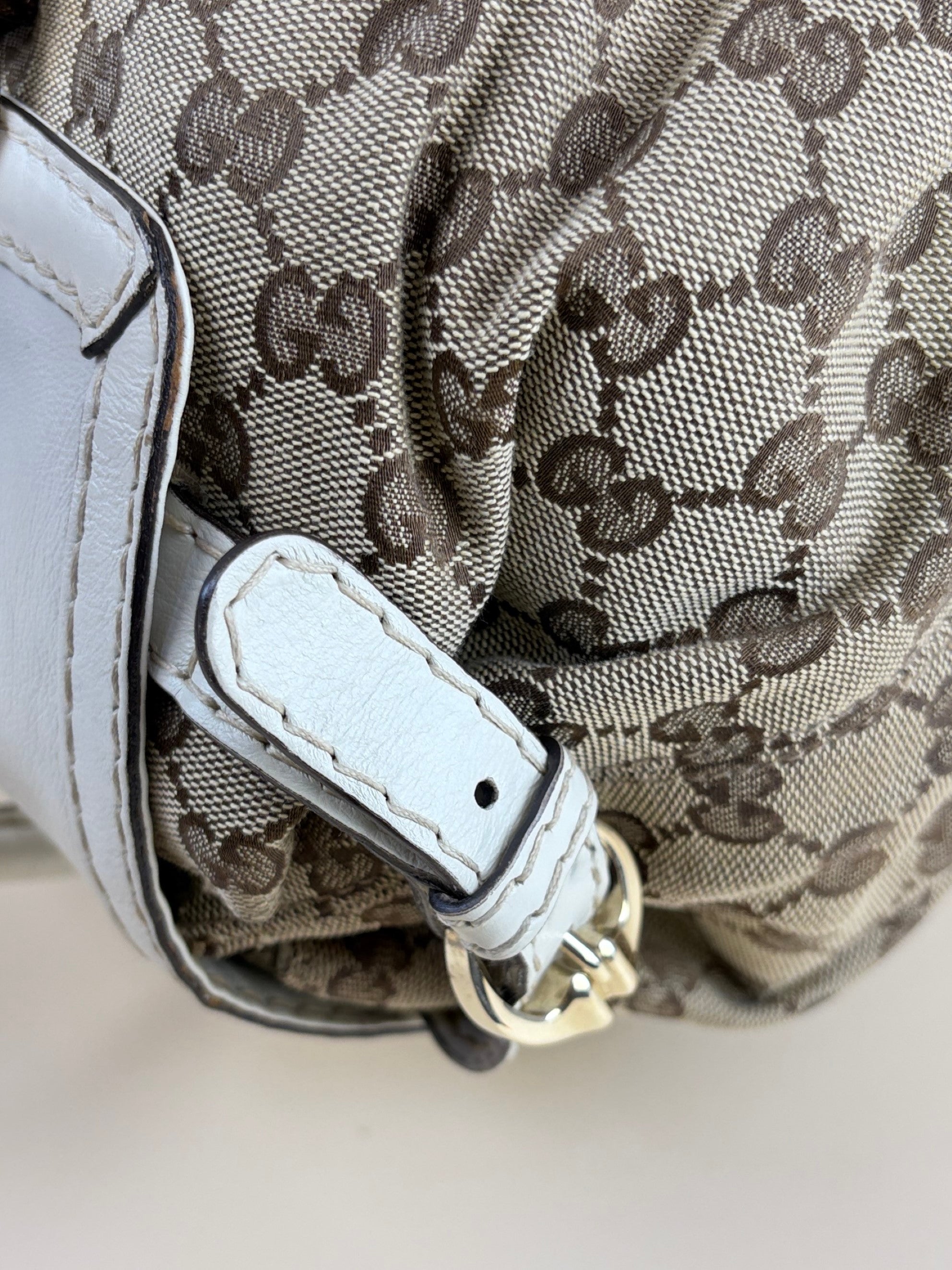 Gucci Bicolor GG Shoulder Bag