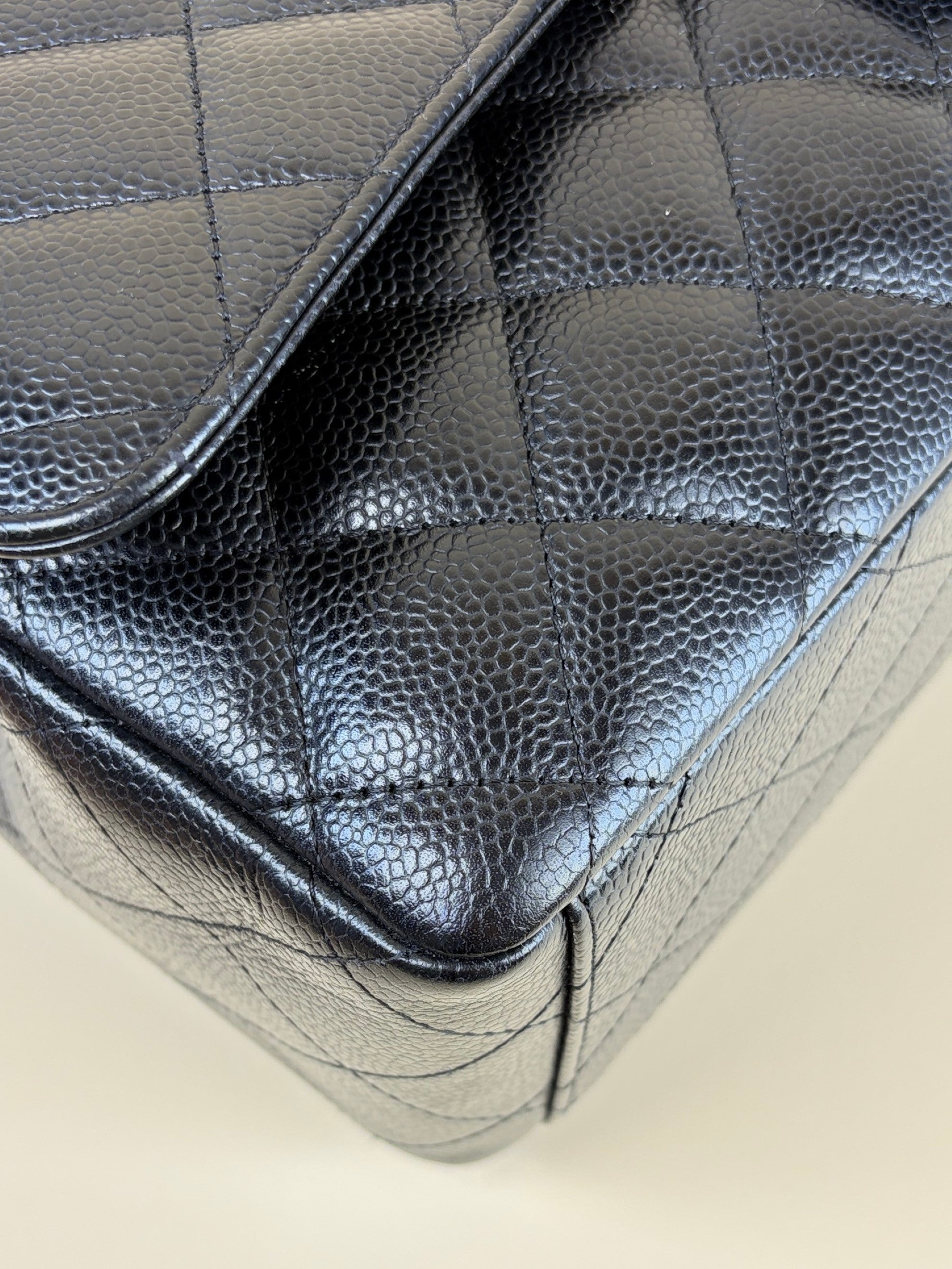 Chanel Black Maxi Classic Double Flap Bag