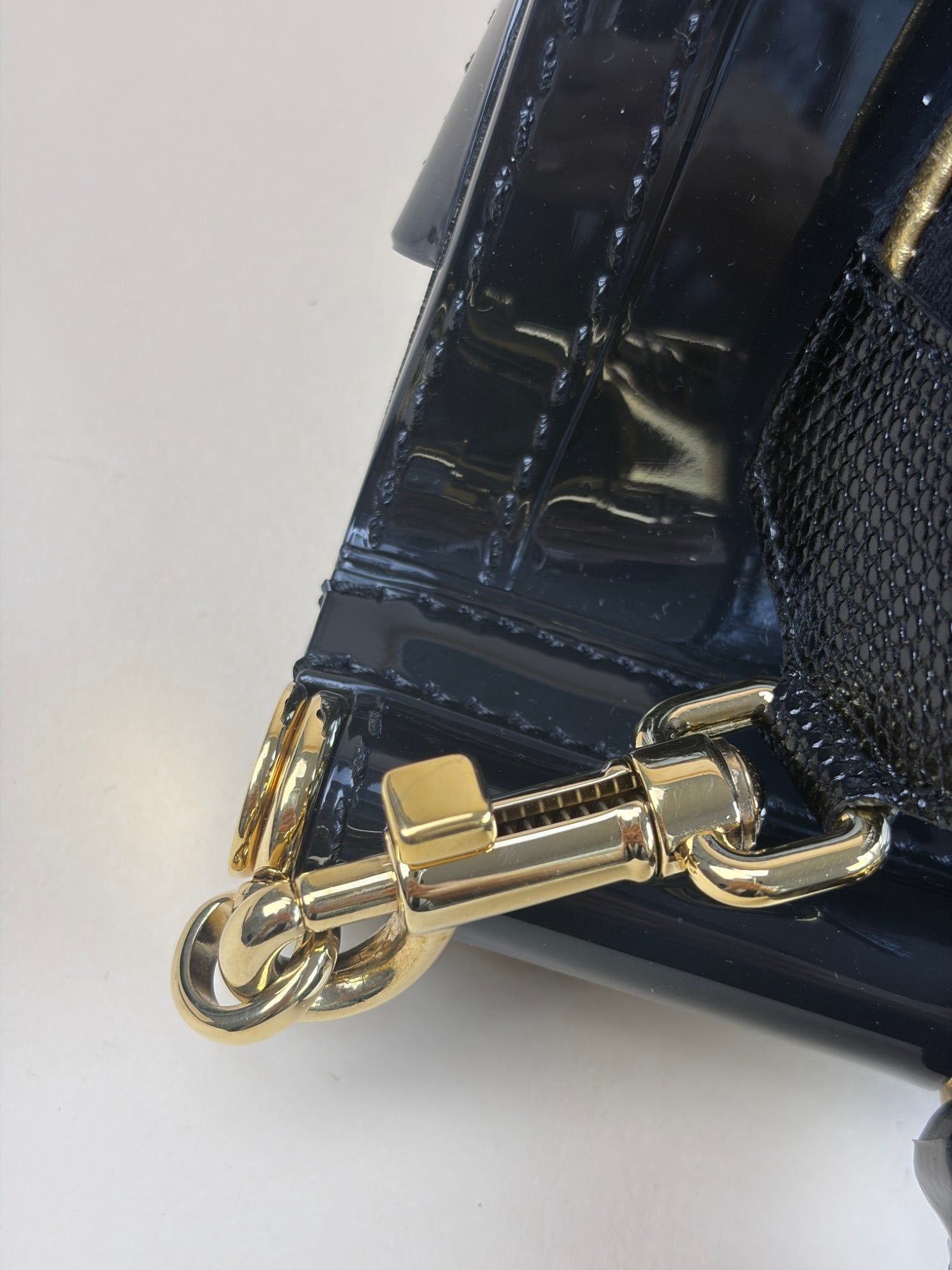 Dolce & Gabbana Black Rubber Sicily Bag