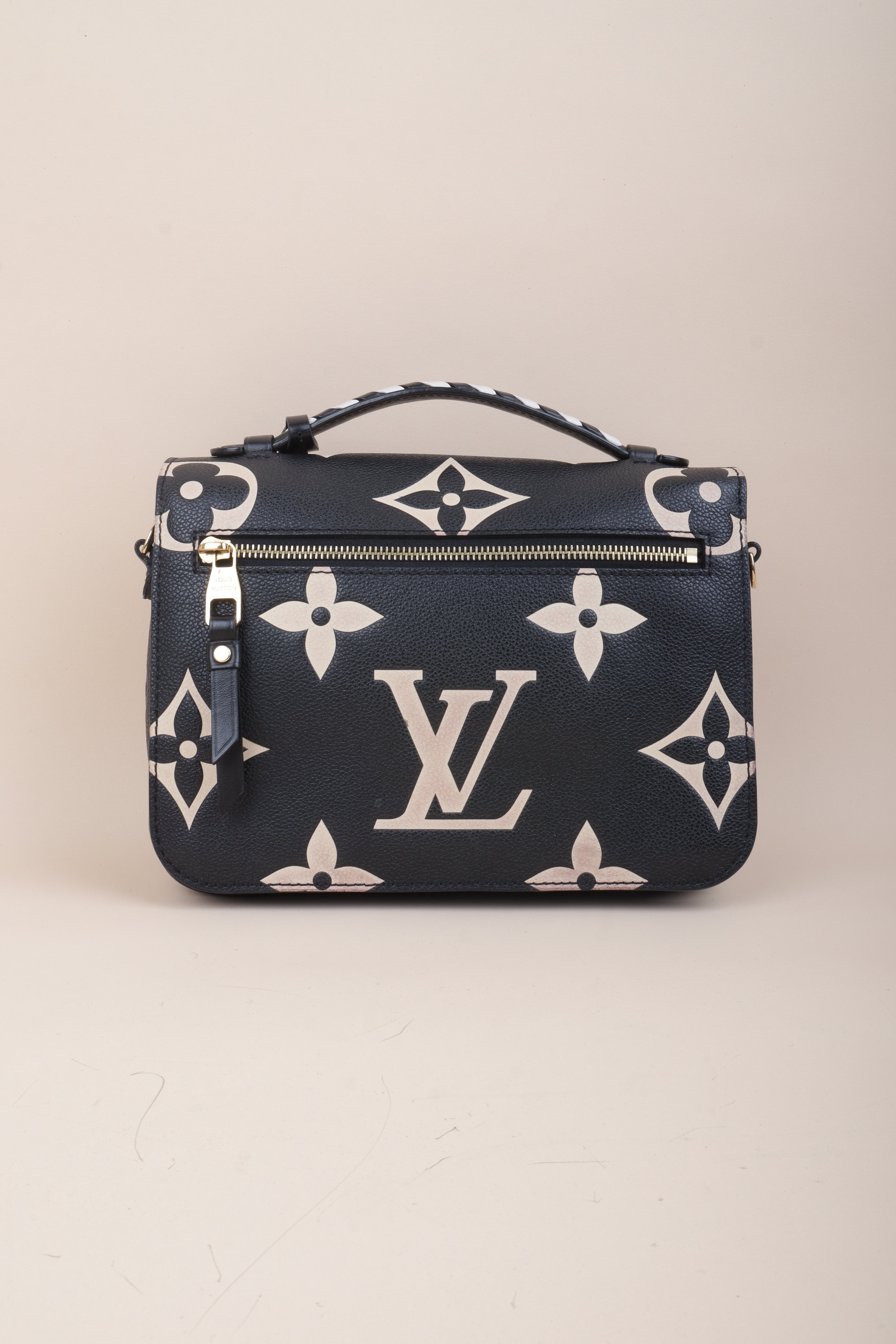 Louis Vuitton Bicolor Giant Crafty Empreinte Monogram Pochette Metis Crossbody Bag