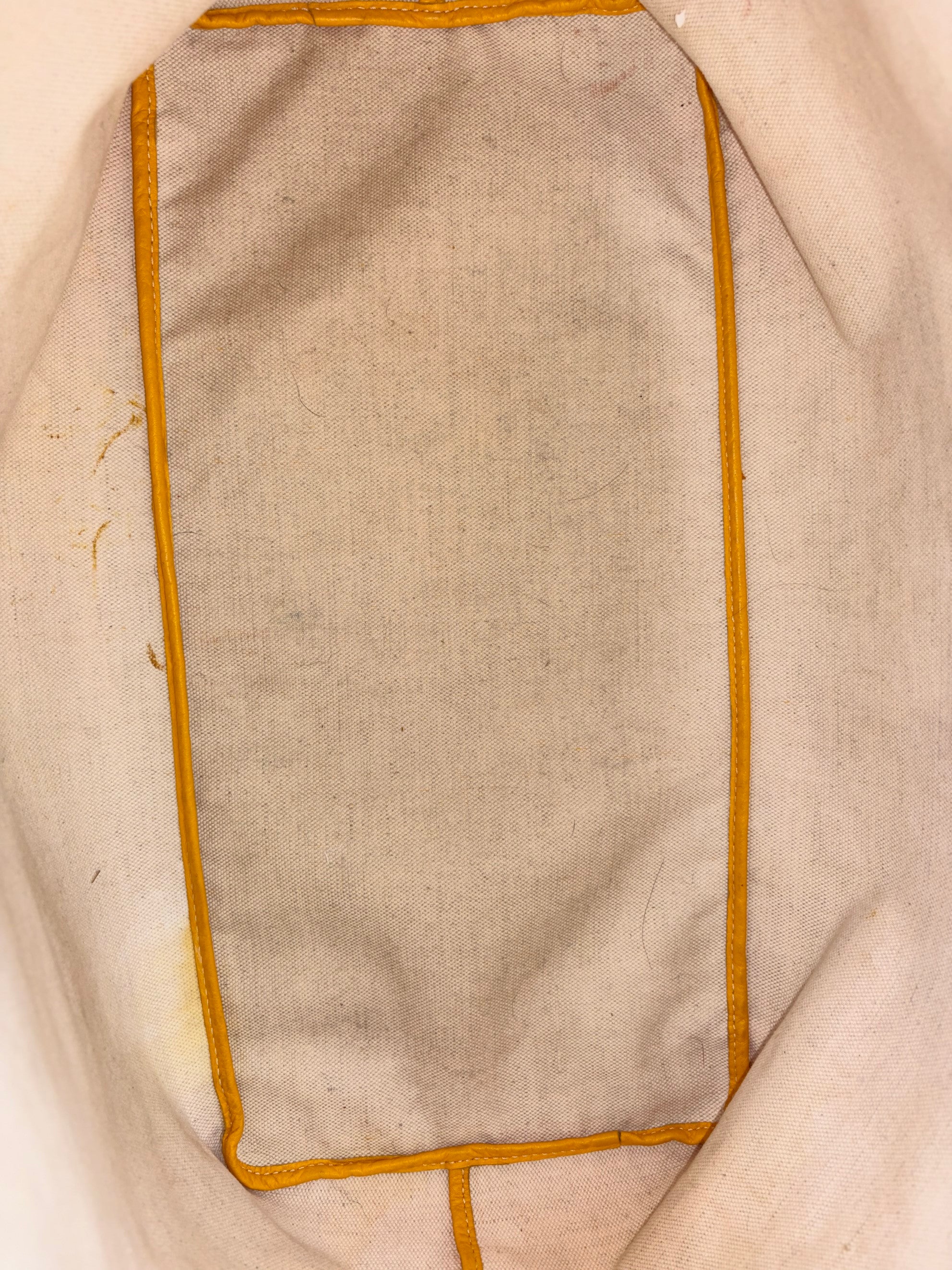 Goyard Yellow Goyardine Saint Louis GM Shoulder Bag