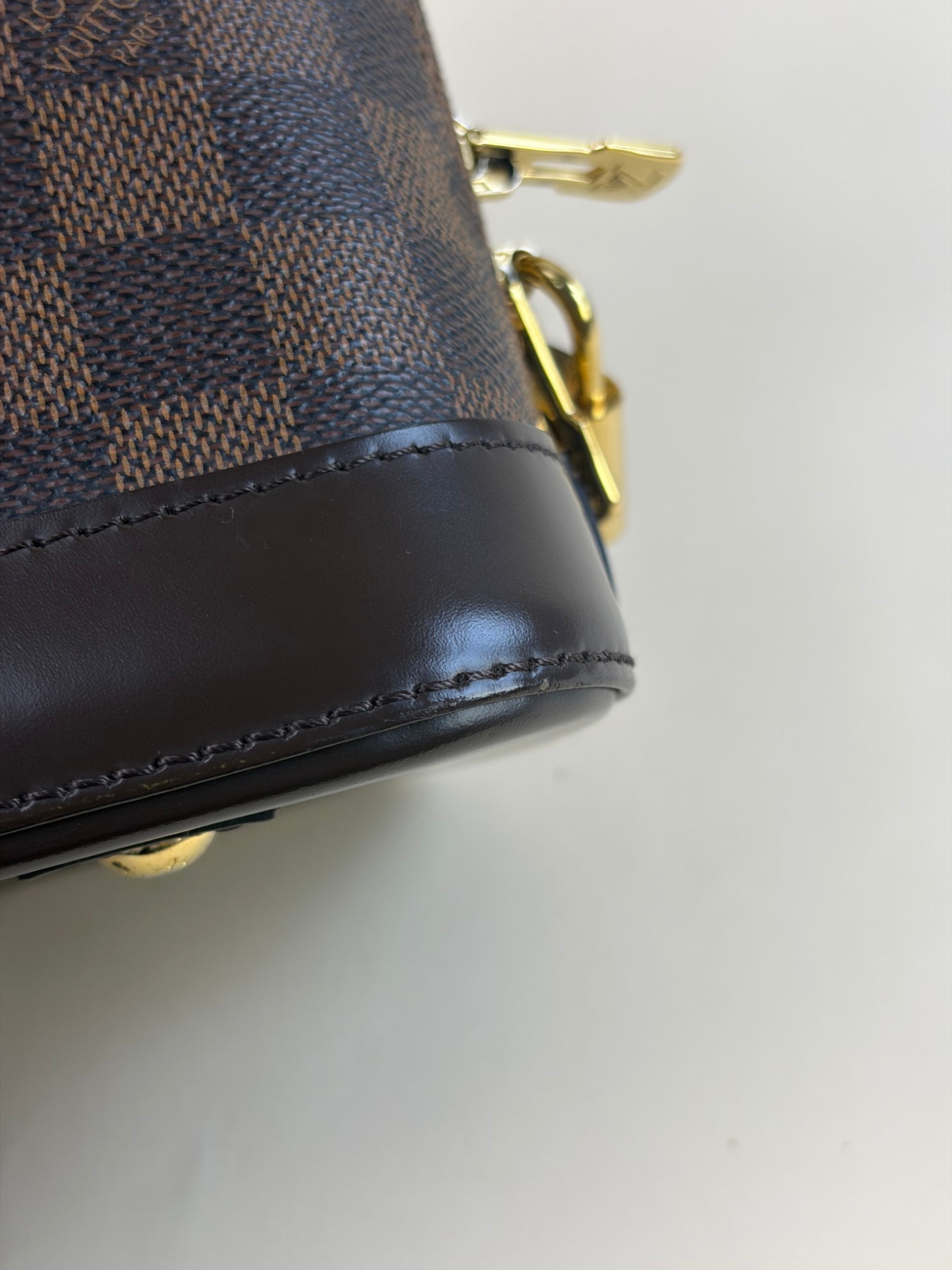 Louis Vuitton Damier Ebene Alma BB Bag