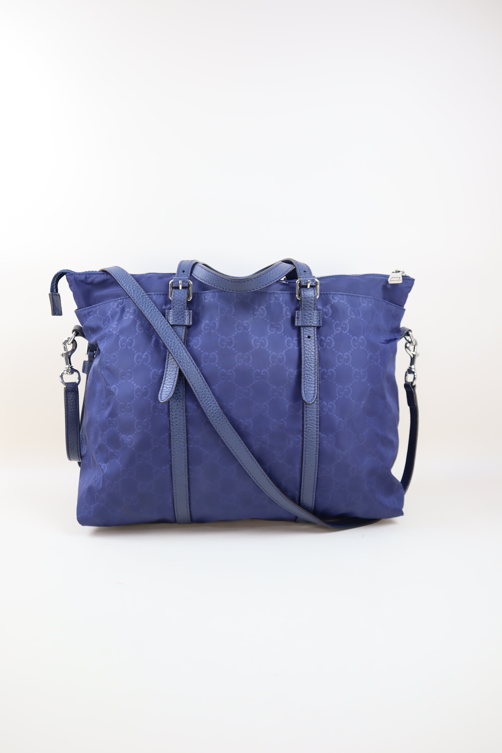 Gucci Blue Tote Bag