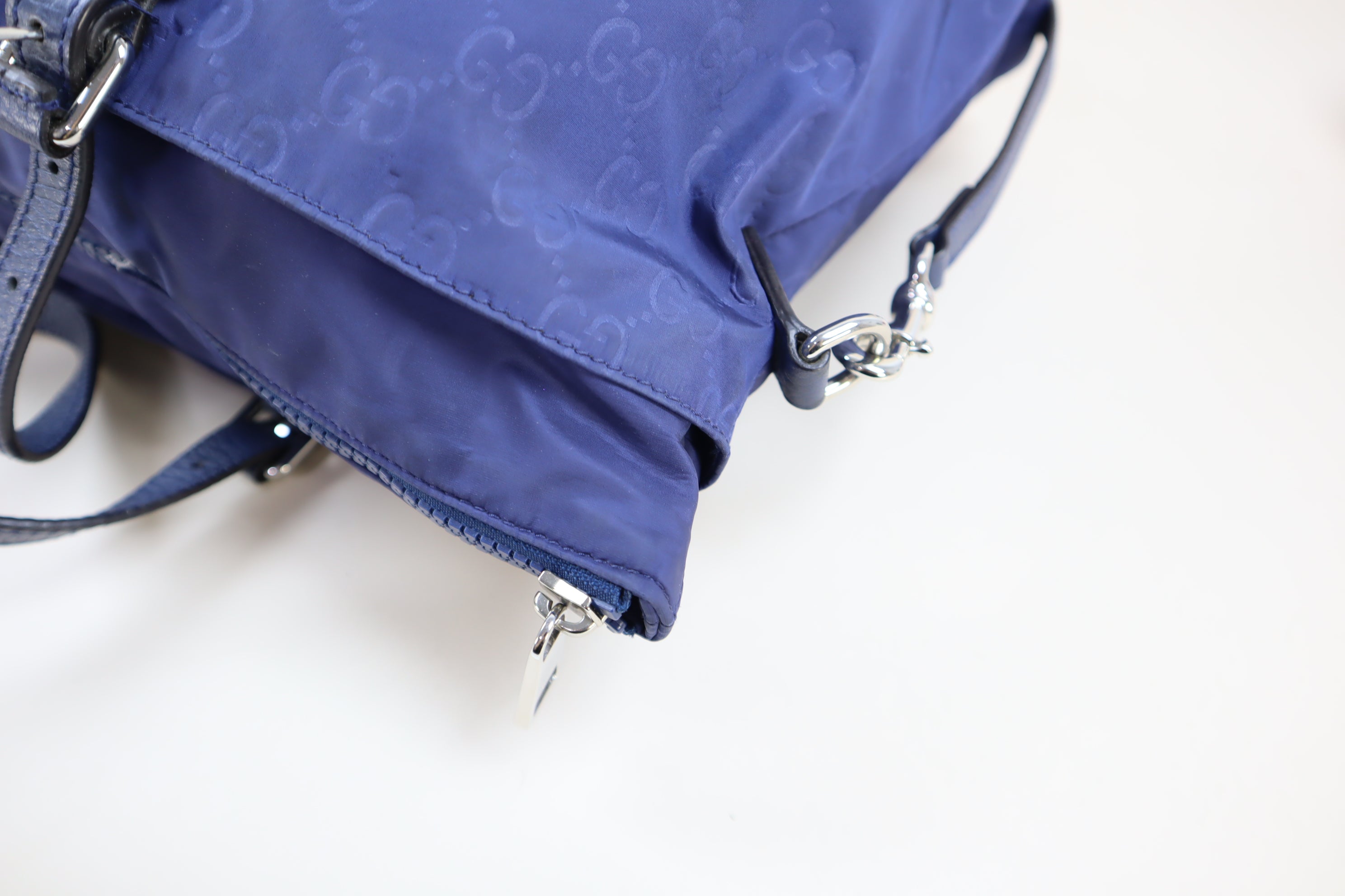 Gucci Blue Tote Bag