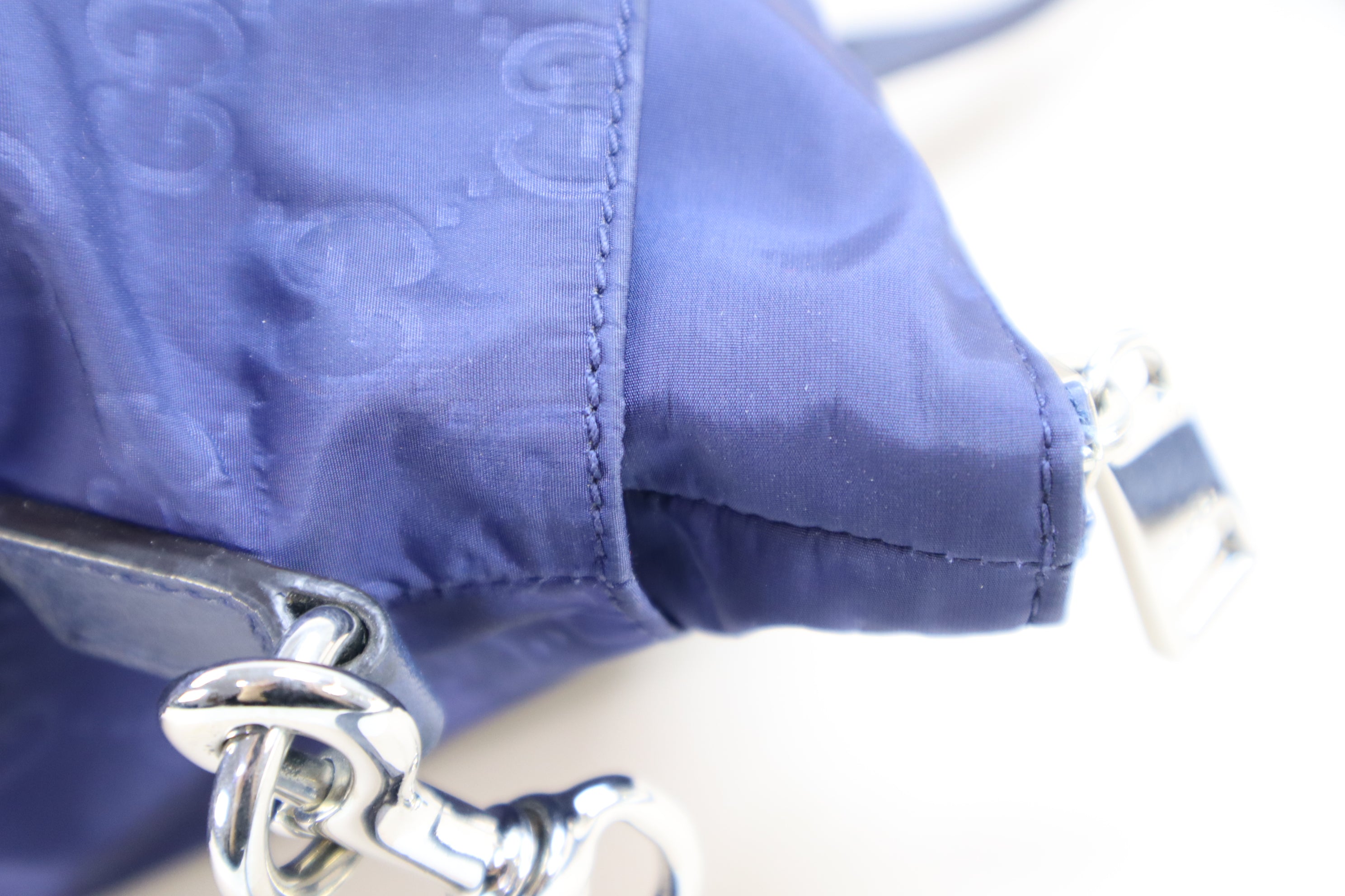Gucci Blue Tote Bag