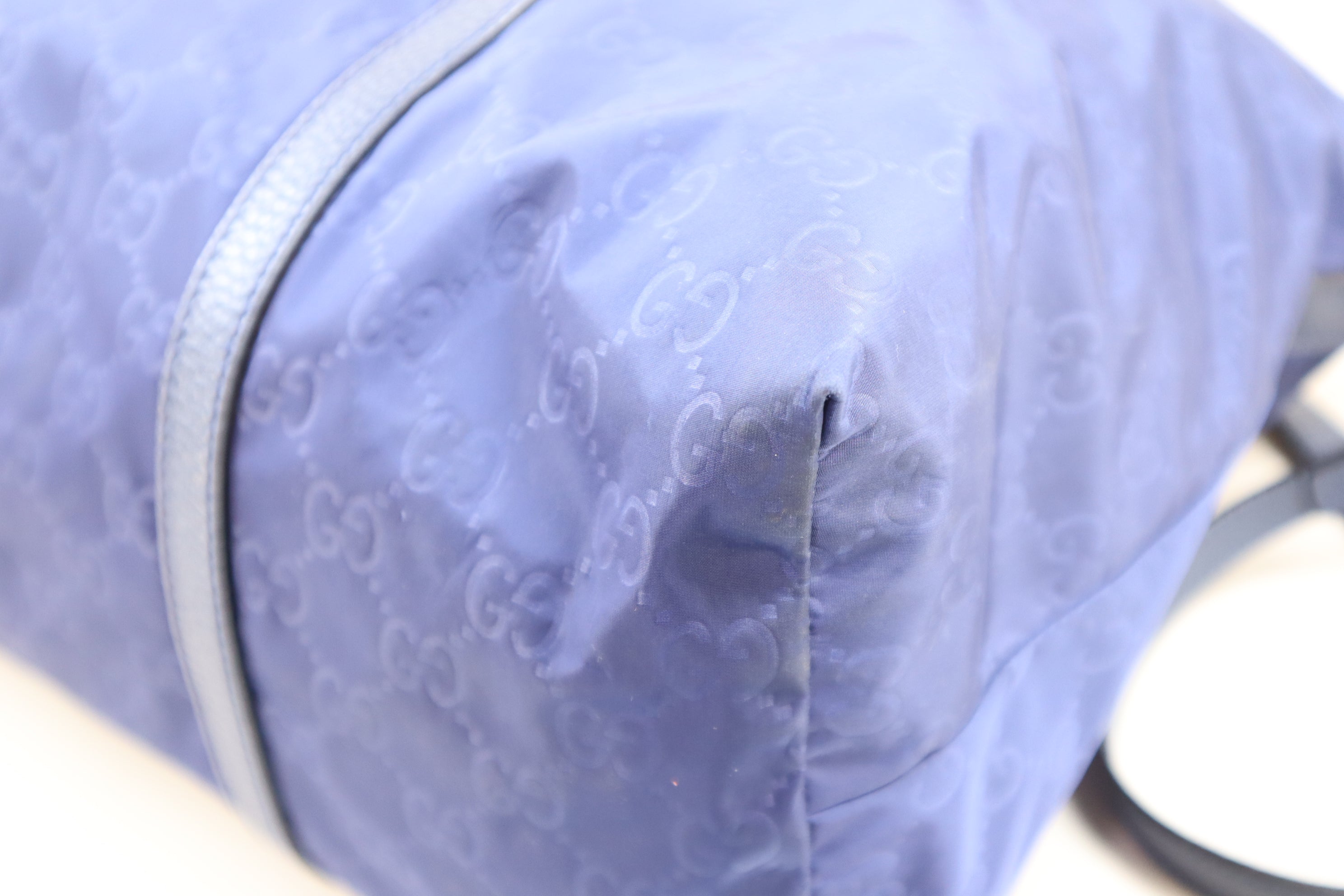Gucci Blue Tote Bag