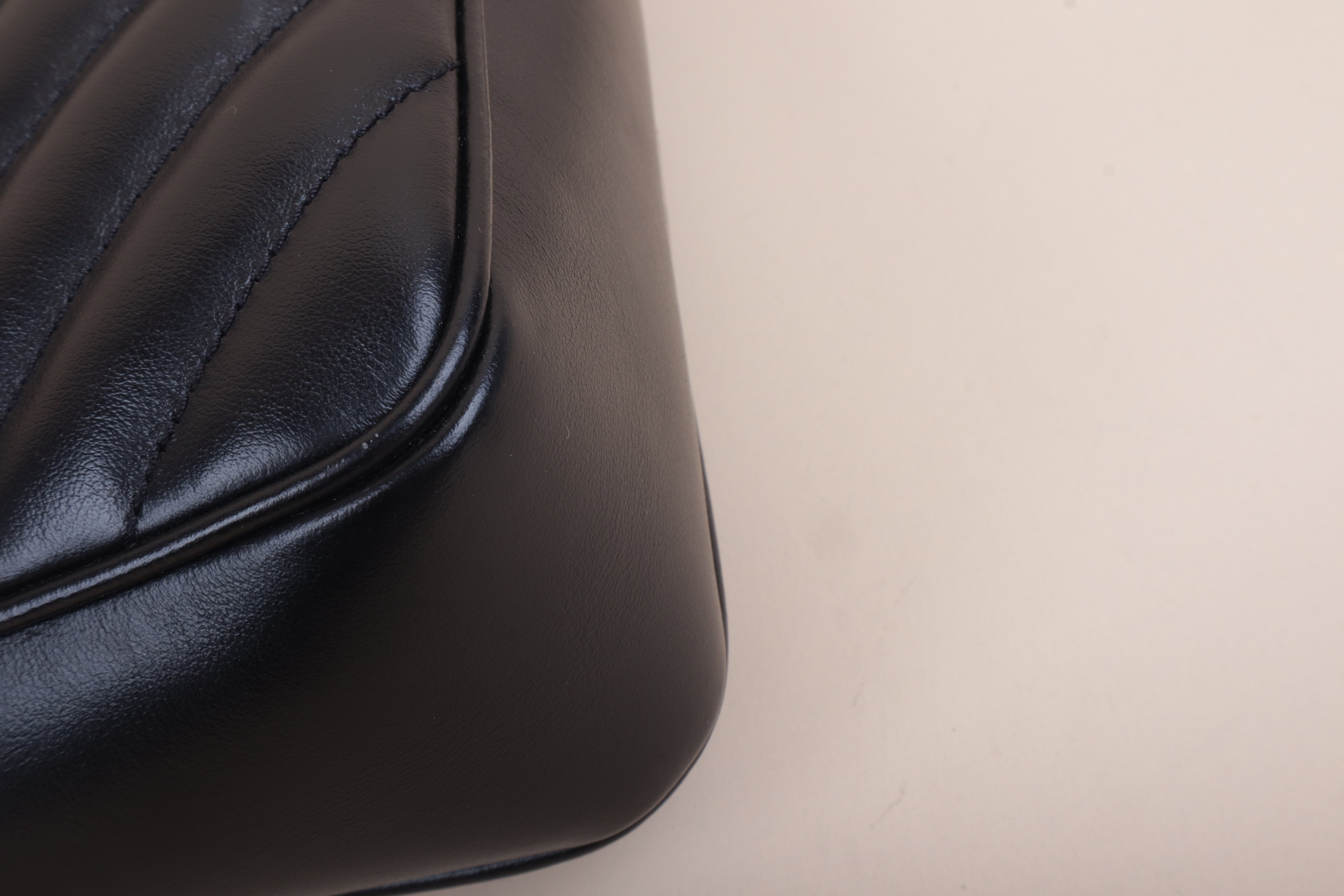 YSL Black Lou Camera Crossbody Bag