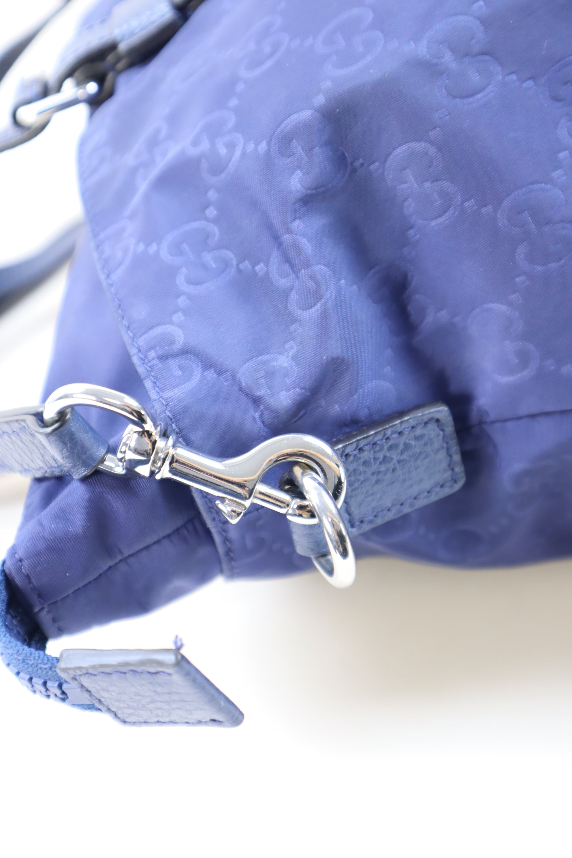 Gucci Blue Tote Bag