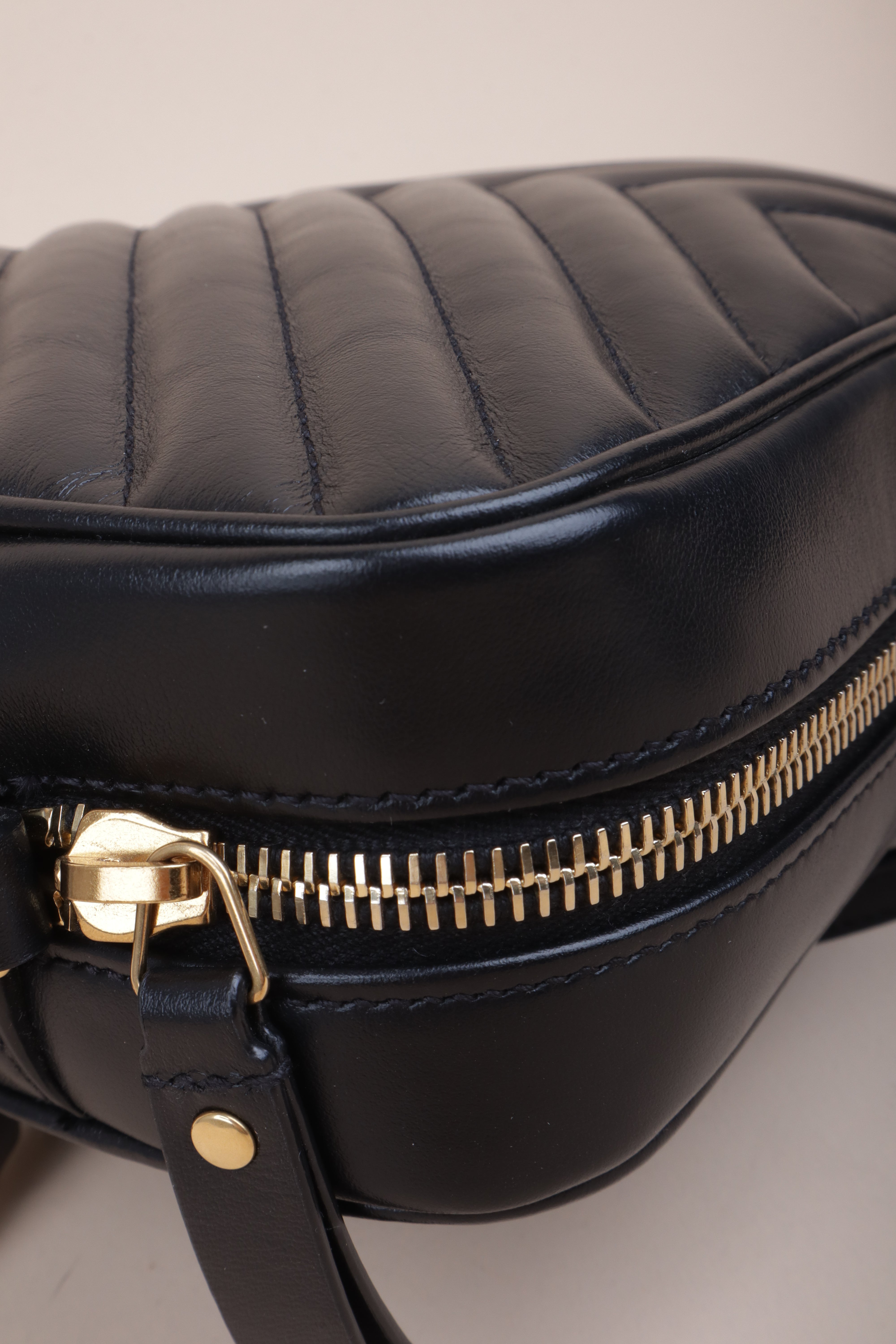 YSL Black Lou Camera Crossbody Bag