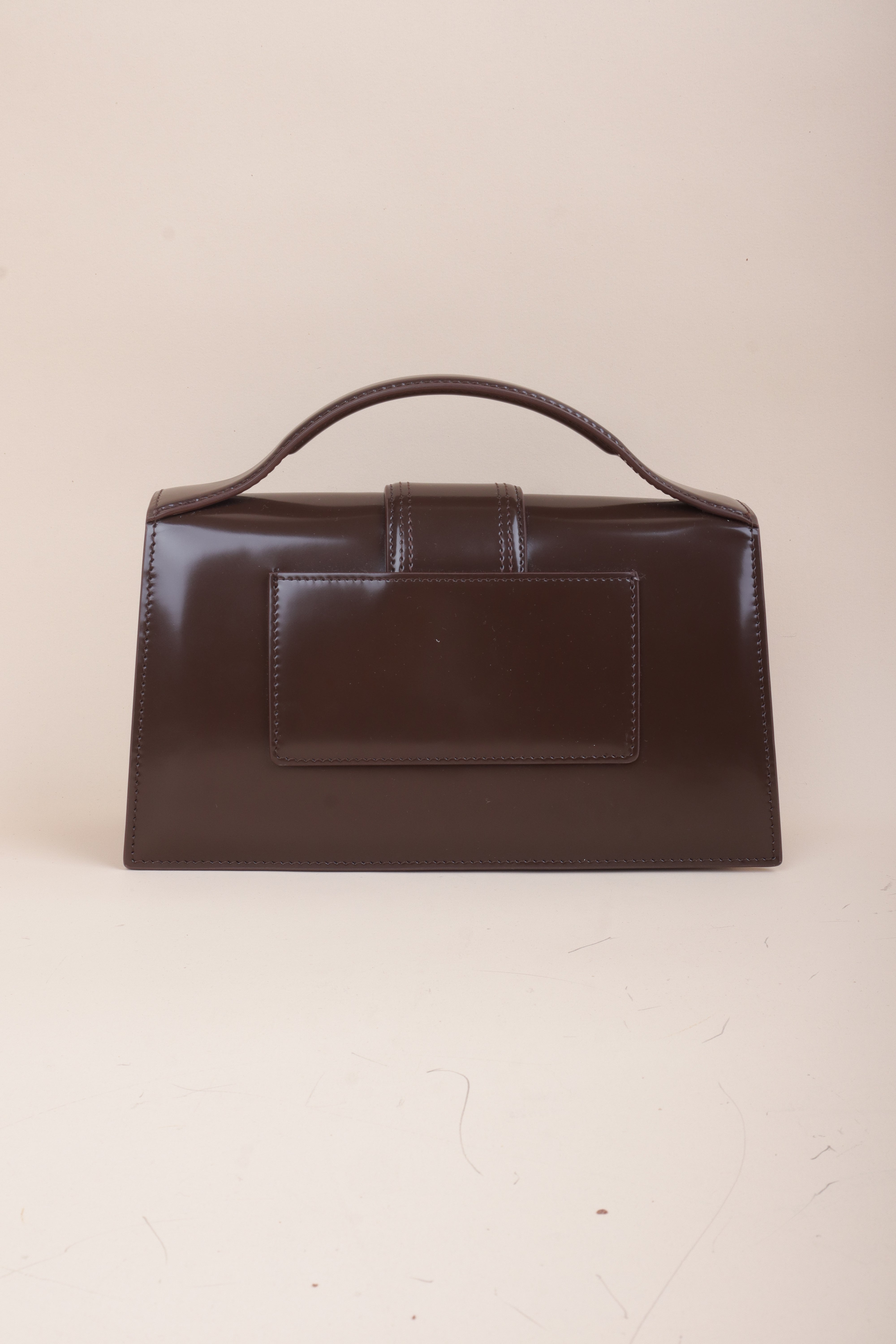 Jacquemus Mid Night Brown Le Grand Bambino Bag