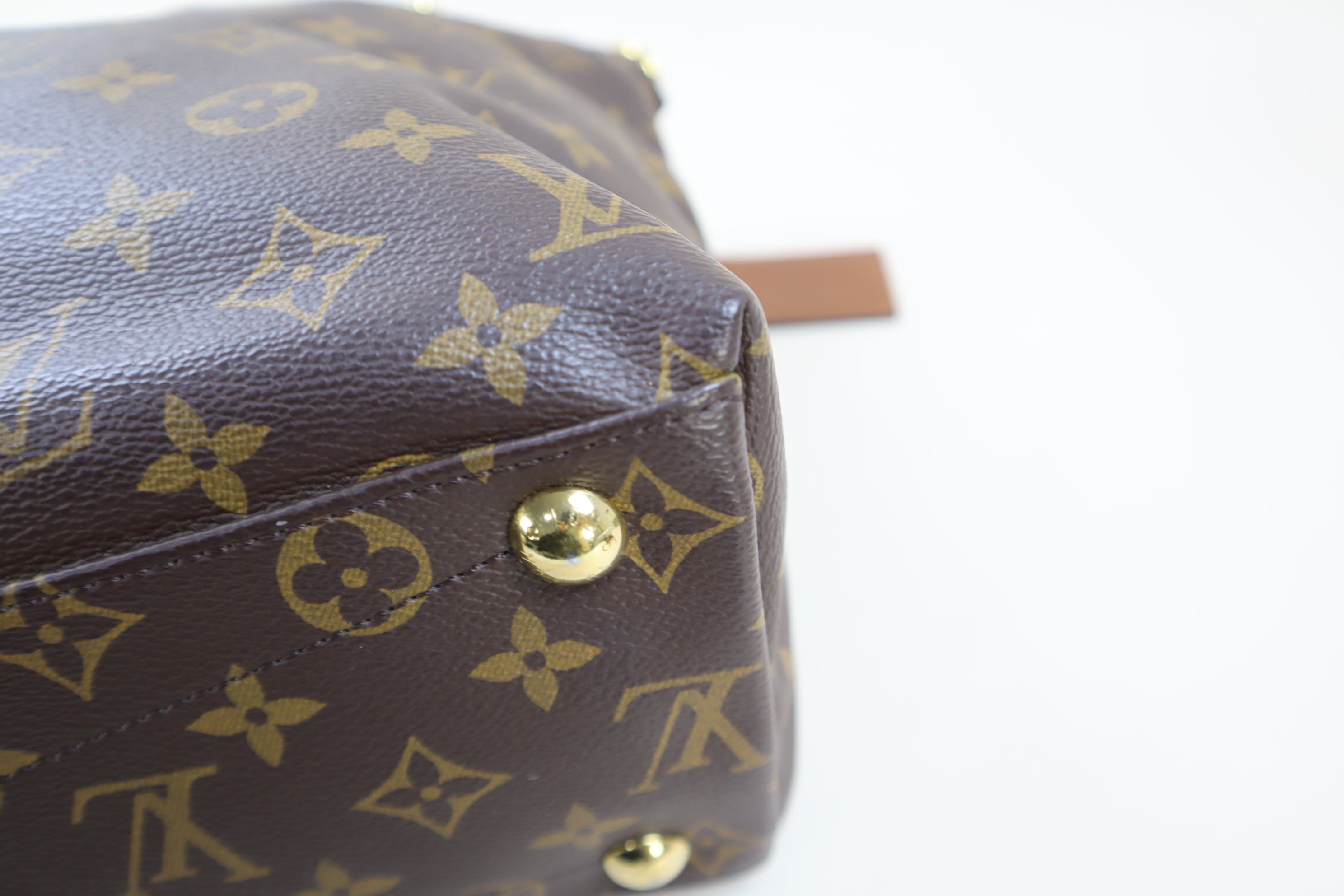 Louis Vuitton Monogram Black MM Tote V Bag