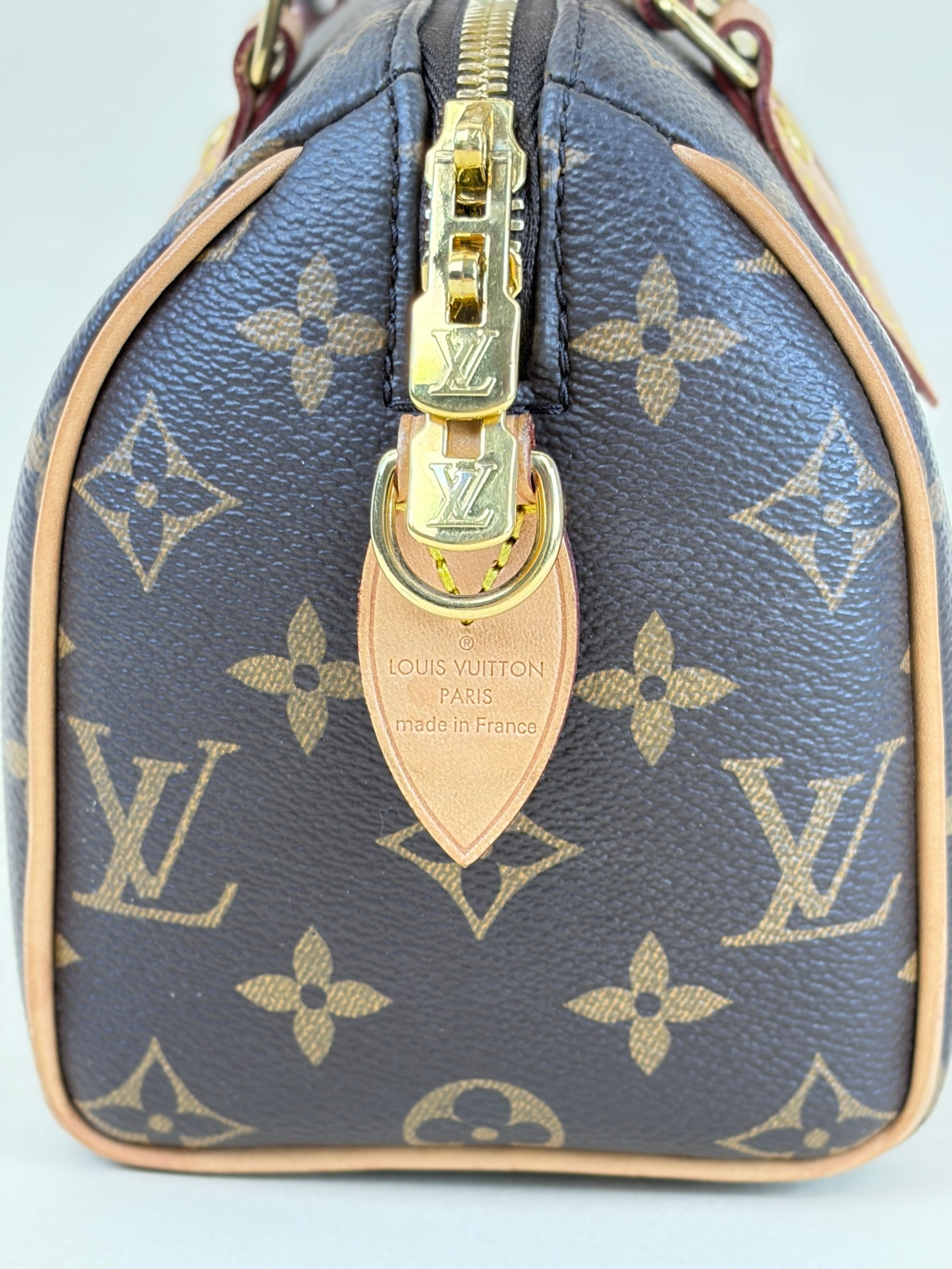 Louis Vuitton Monogram canvas Speedy bandouliere 20tote bag