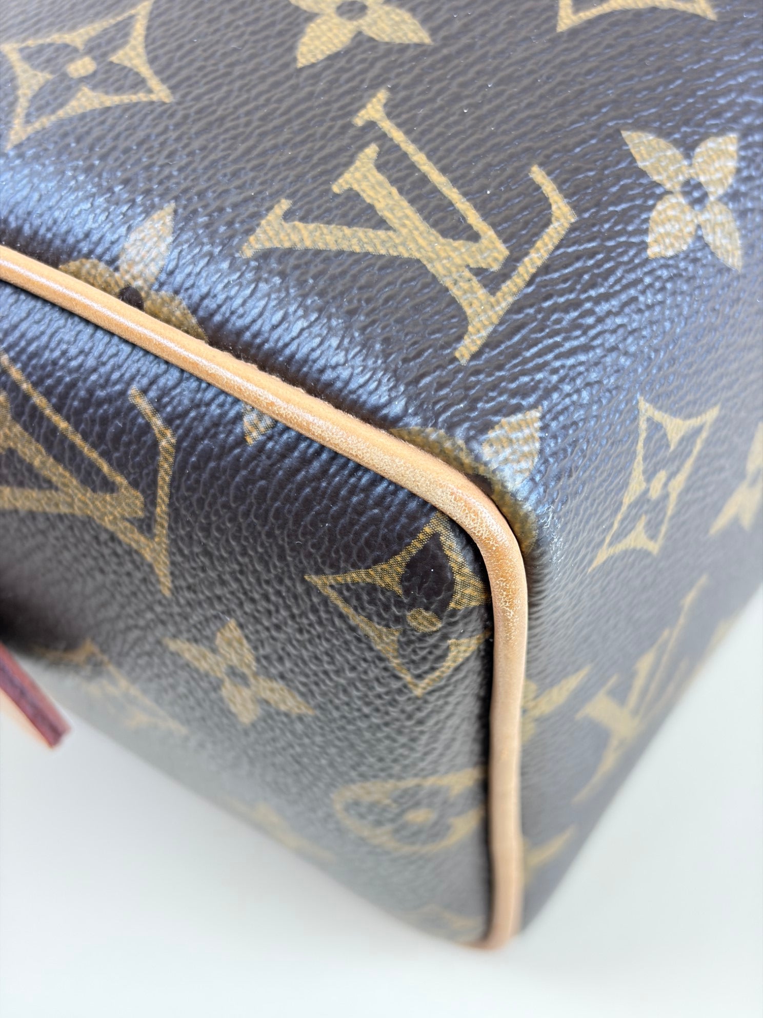Louis Vuitton Monogram canvas Speedy bandouliere 20tote bag