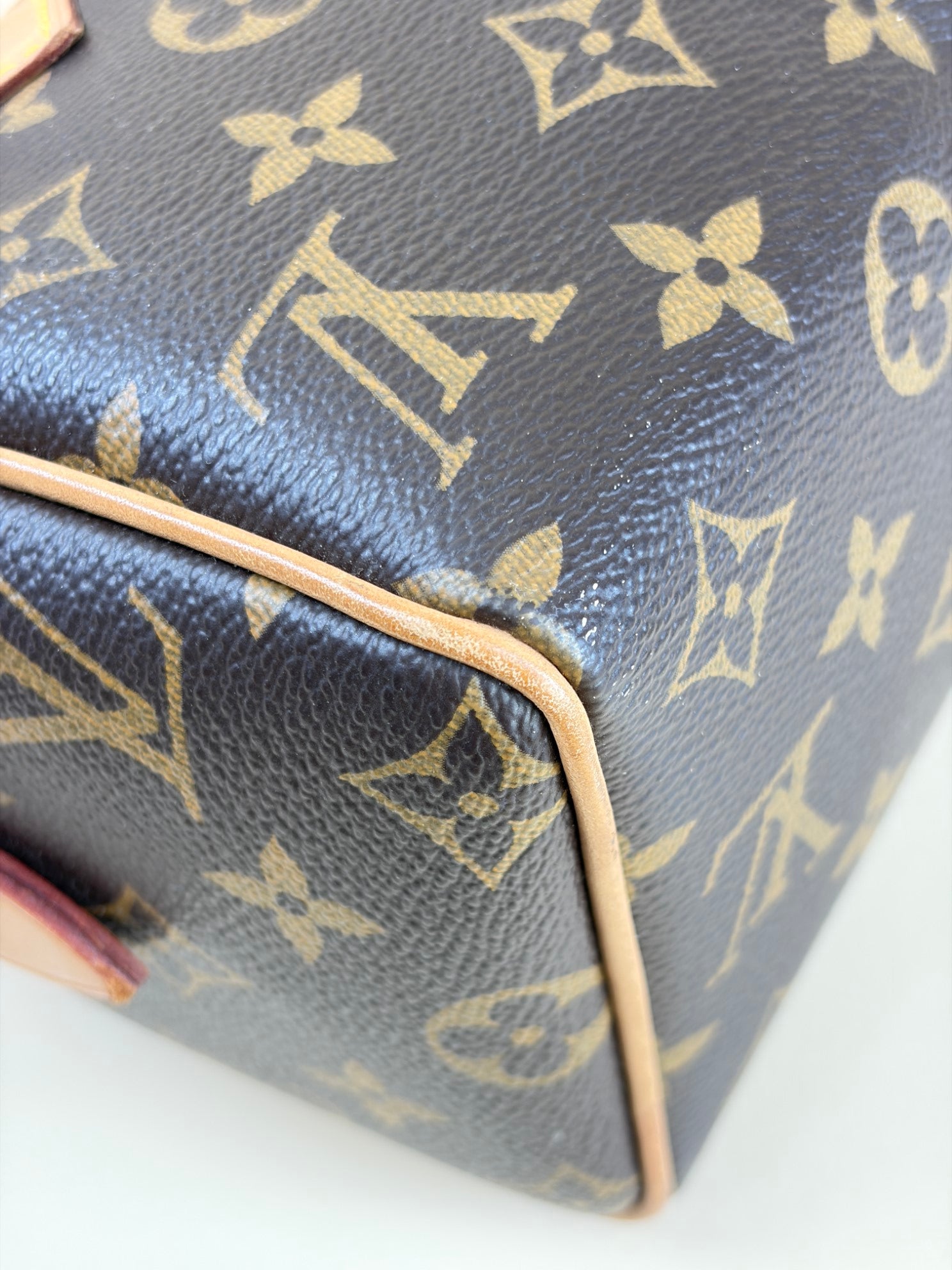 Louis Vuitton Monogram canvas Speedy bandouliere 20tote bag