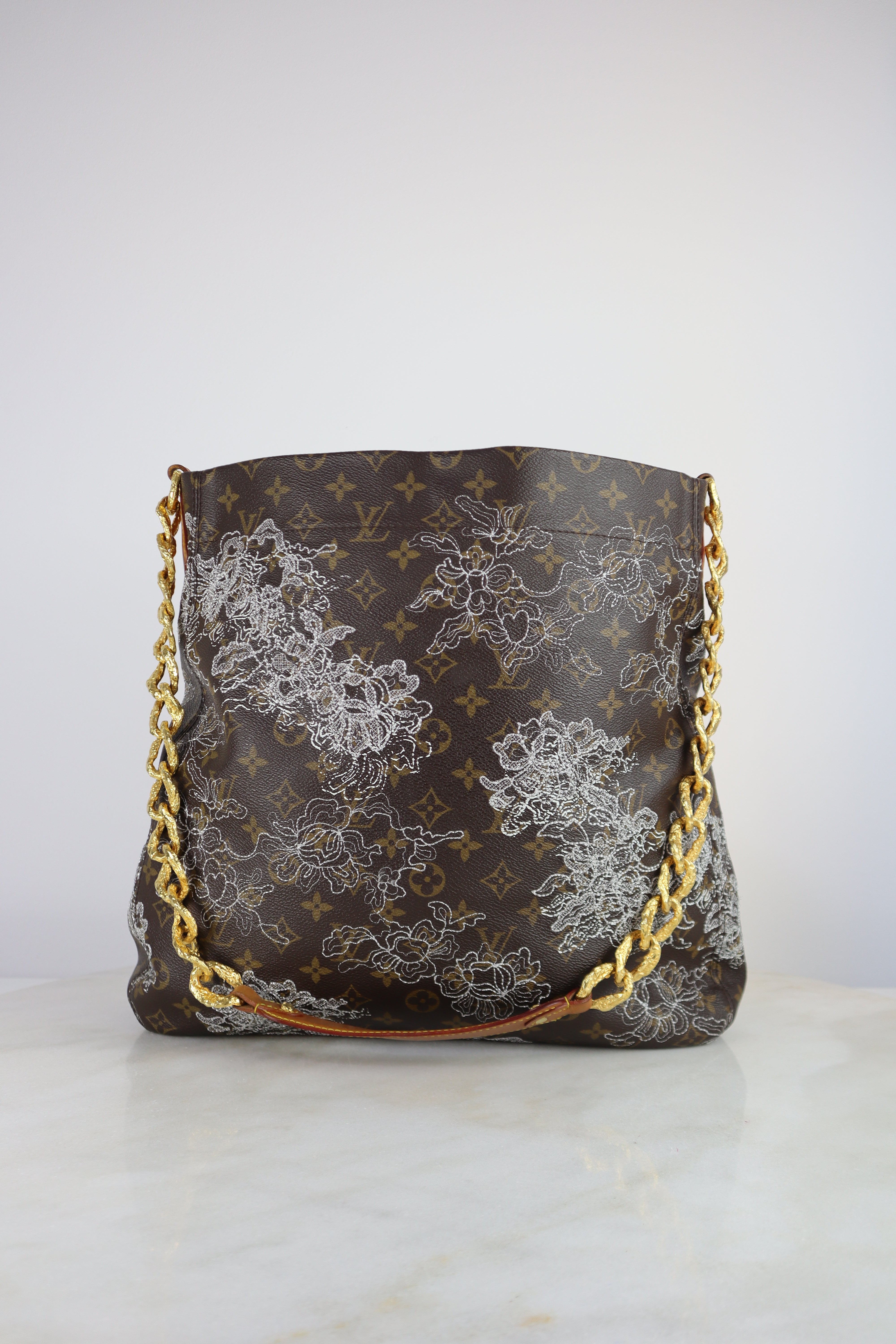 Louis Vuitton Monogram Limited Edition Dentelle Fersen Bag