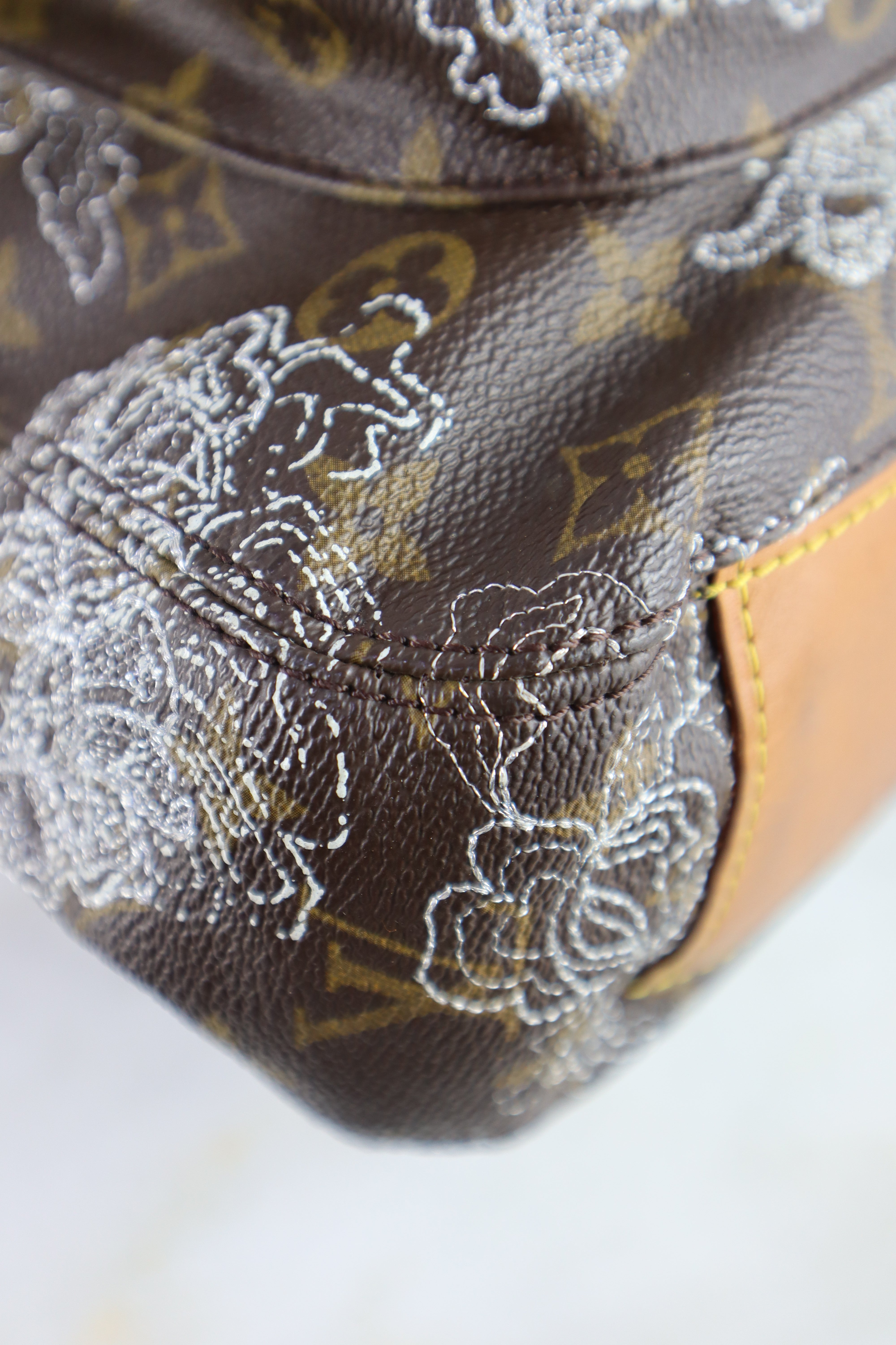 Louis Vuitton Monogram Limited Edition Dentelle Fersen Bag
