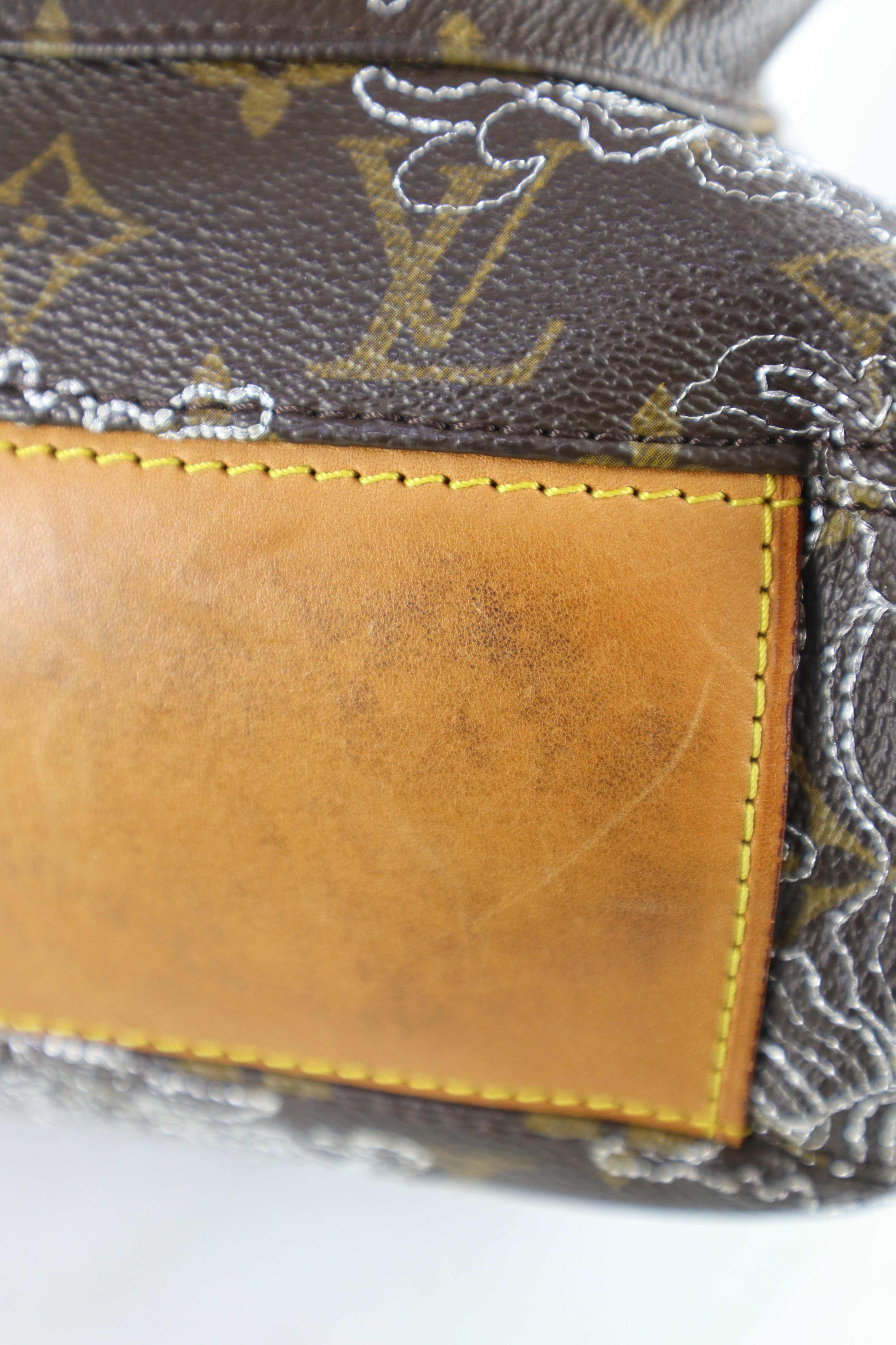 Louis Vuitton Monogram Limited Edition Dentelle Fersen Bag