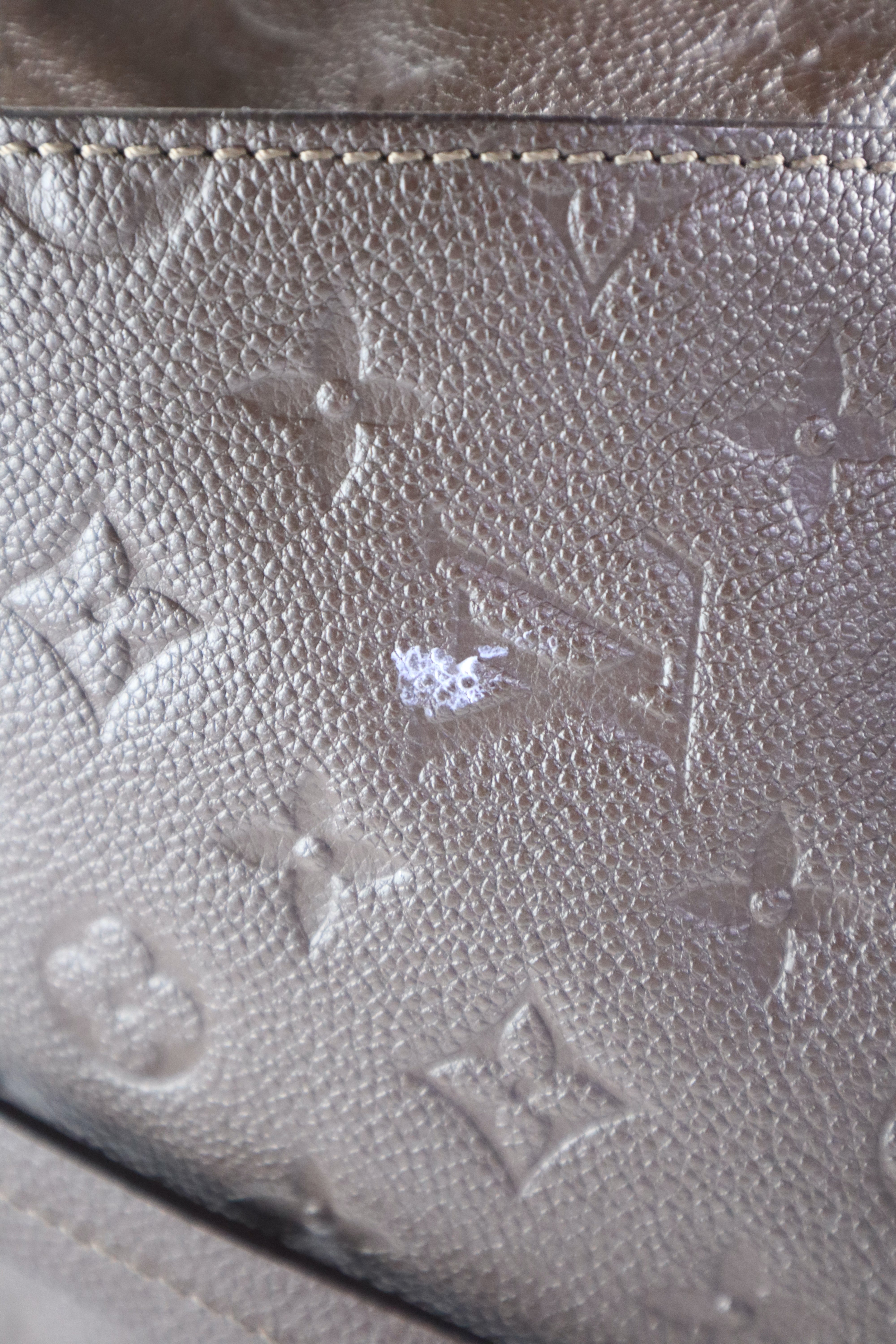 Louis Vuitton Aube Brown Monogram Empreinte Lumineuse PM Bag