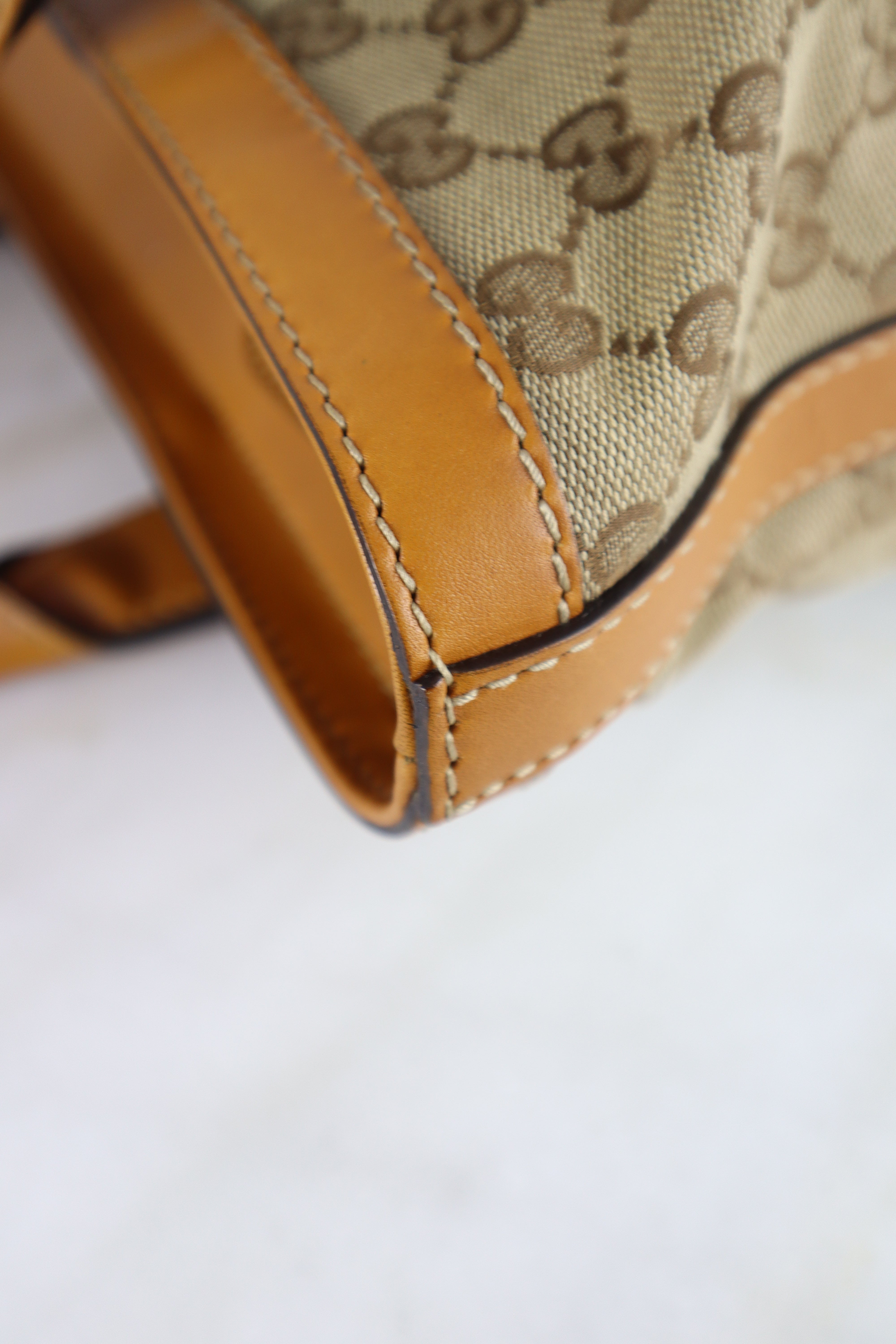 Gucci Camel Ophidia Tote Bag