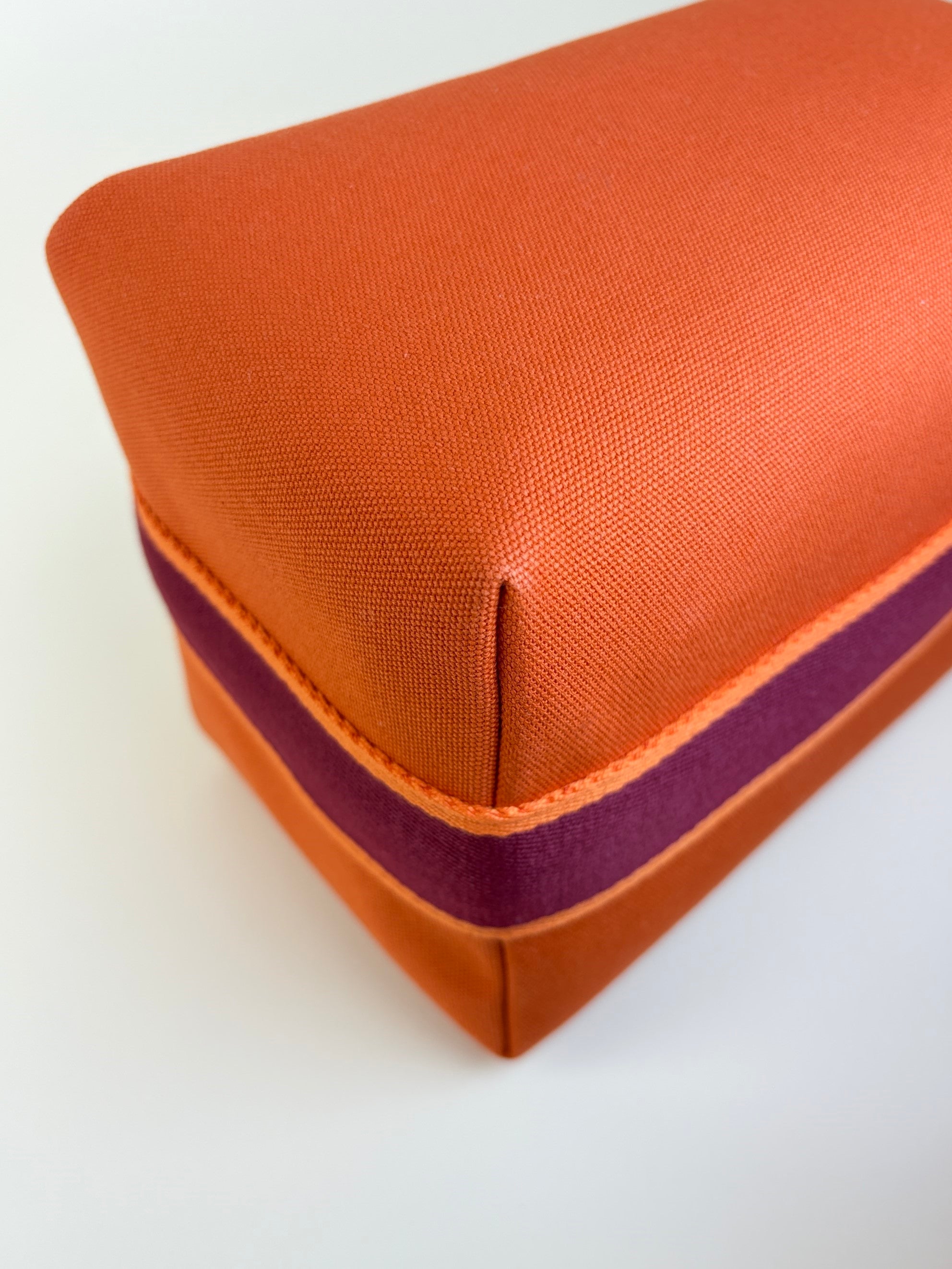 Hermes Orange Bride A Brac large Case